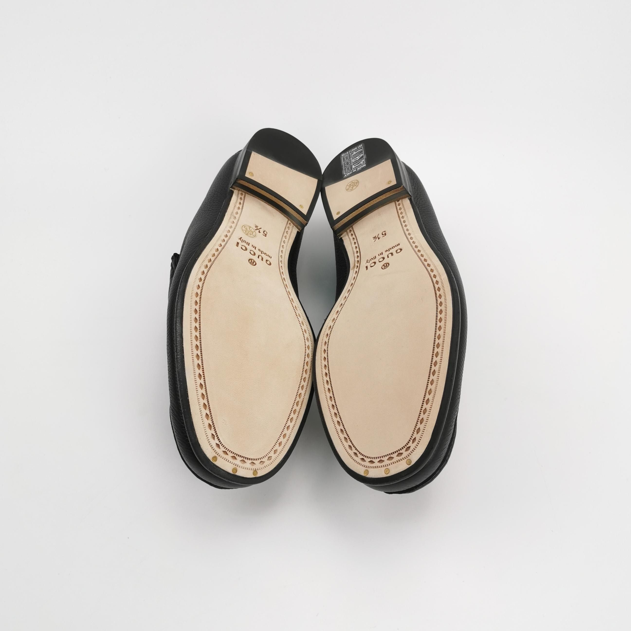 Gucci Gucci Horsebit Leather Loafers Size 39.5 Size US 6 / EU 39 - 6 Thumbnail