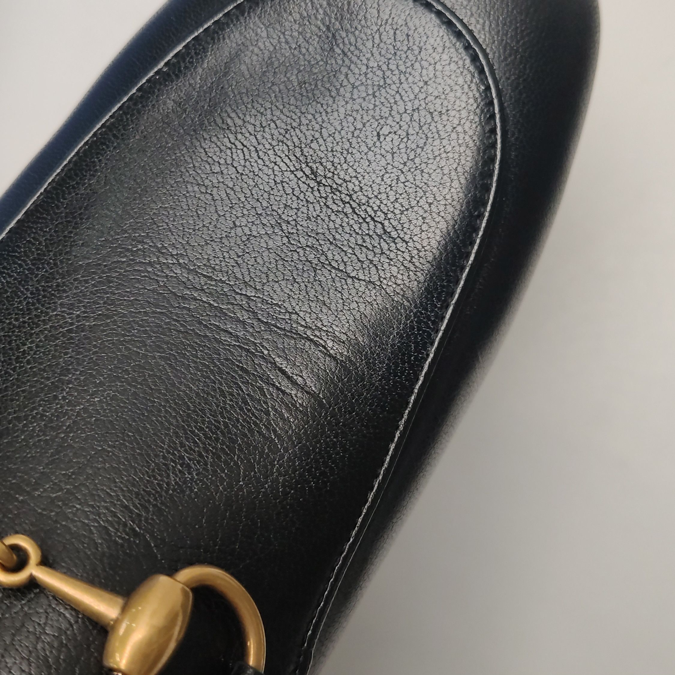 Gucci Gucci Horsebit Leather Loafers EU 42.5 Size US 9 / EU 42 - 14 Thumbnail