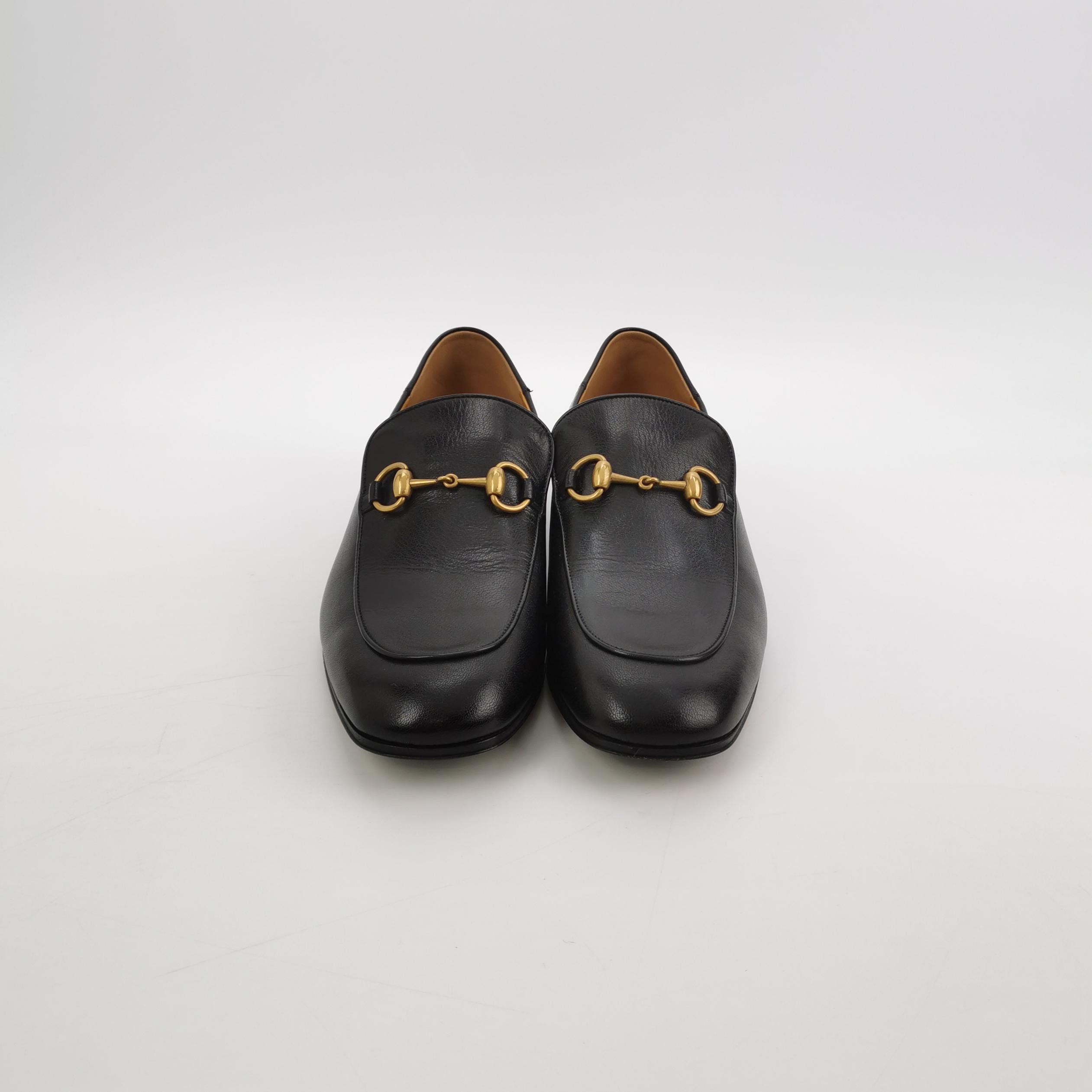 Gucci Gucci Horsebit Leather Loafers EU 42.5 Size US 9 / EU 42 - 4 Thumbnail