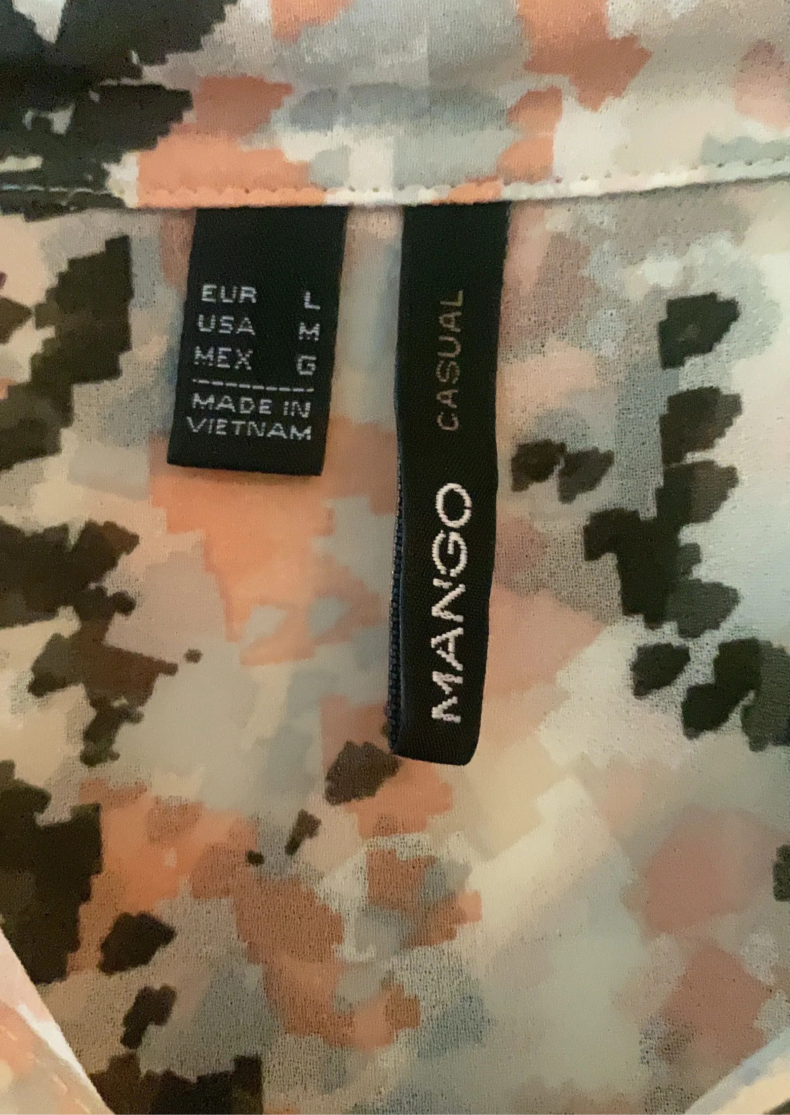 Mango Mango Shirt Size L / US 10 / IT 46 - 2 Thumbnail