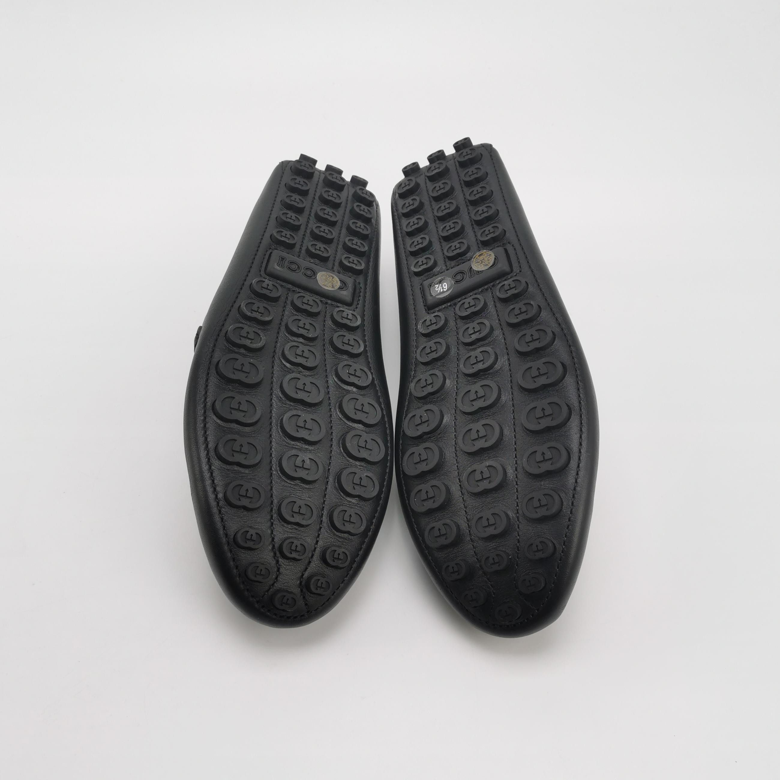 Gucci Gucci Leather Interlocking G Loafers Size 6.5 Size US 7 / EU 40 - 6 Thumbnail