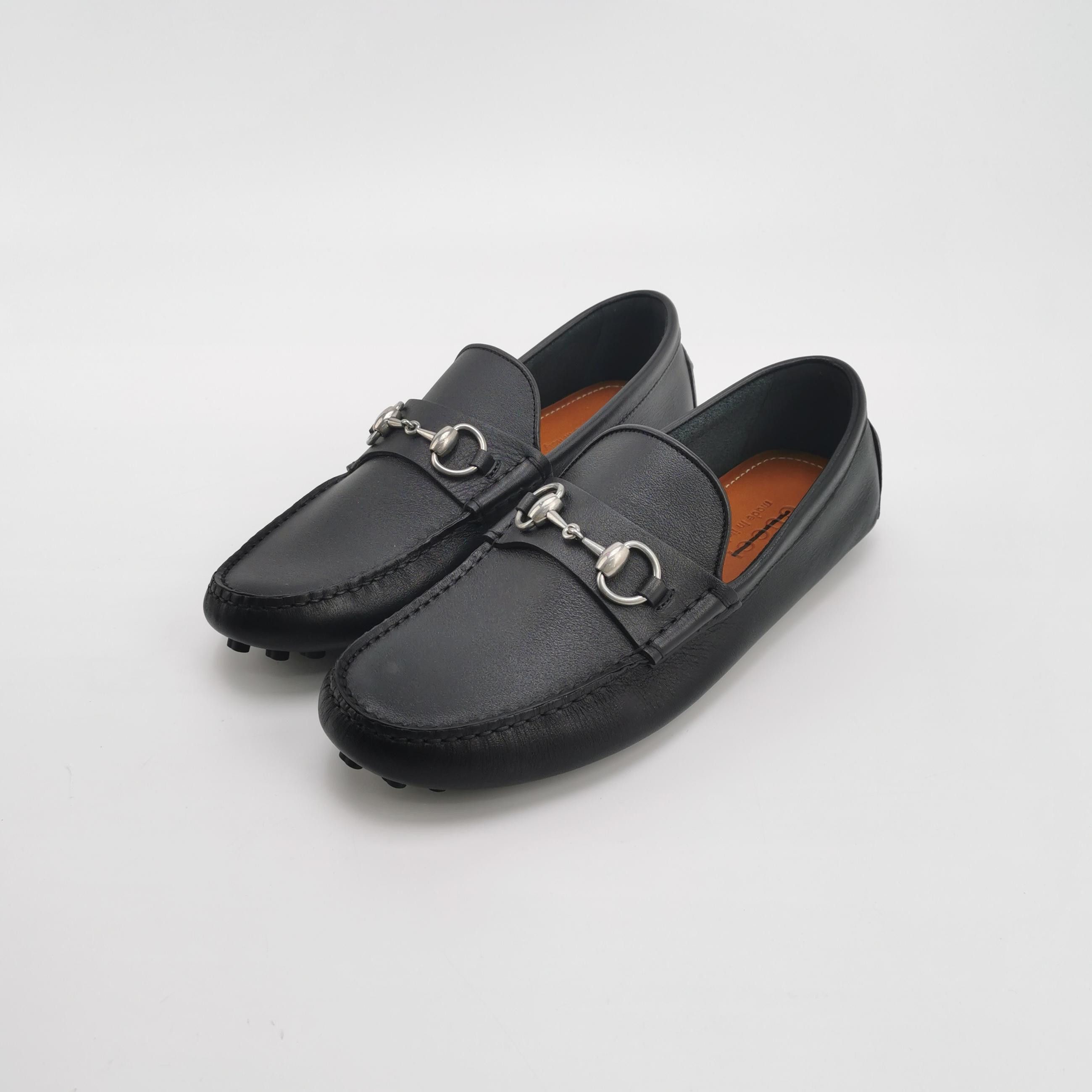 Gucci Gucci Leather Interlocking G Loafers Size 6.5 Size US 7 / EU 40 - 3 Thumbnail