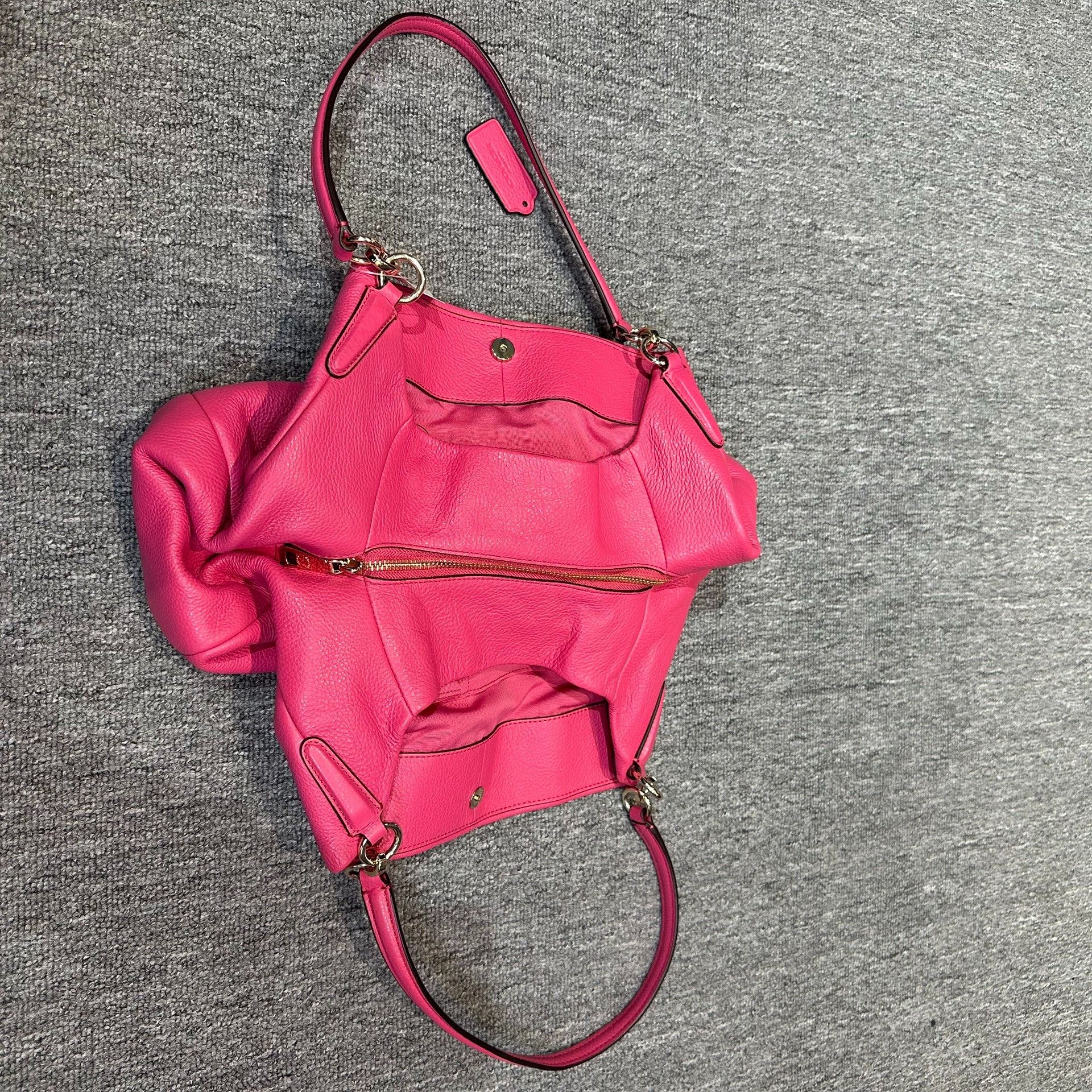 Coach Coach Red Shoulder Bag OS Women Size ONE SIZE - 3 Thumbnail