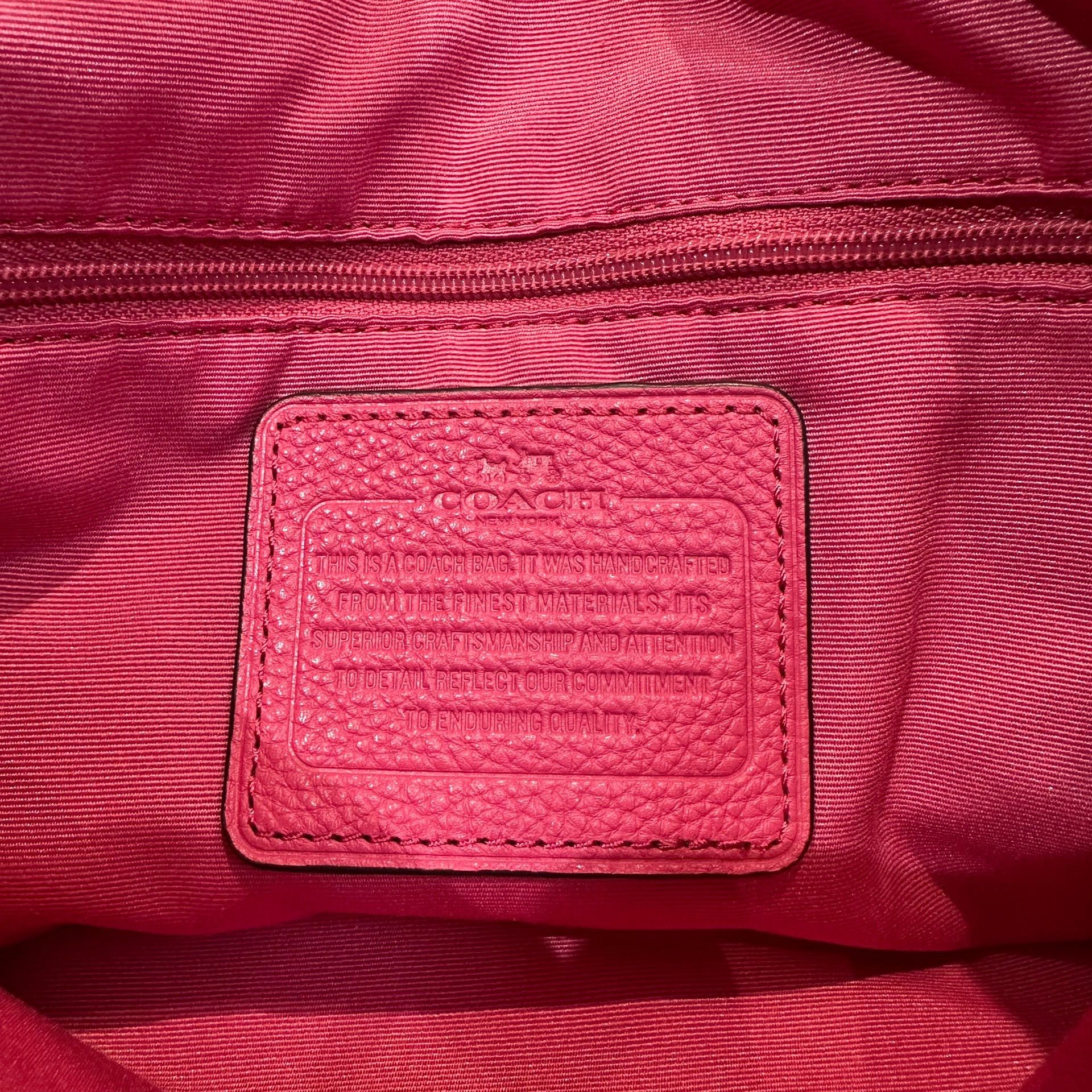 Coach Coach Red Shoulder Bag OS Women Size ONE SIZE - 4 Thumbnail