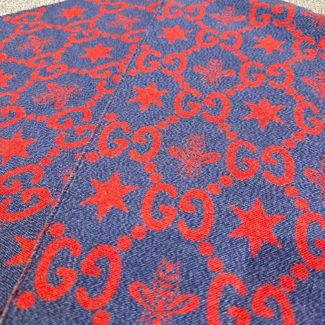 Gucci Gucci Blue Scarf one size Men Size ONE SIZE - 6 Thumbnail