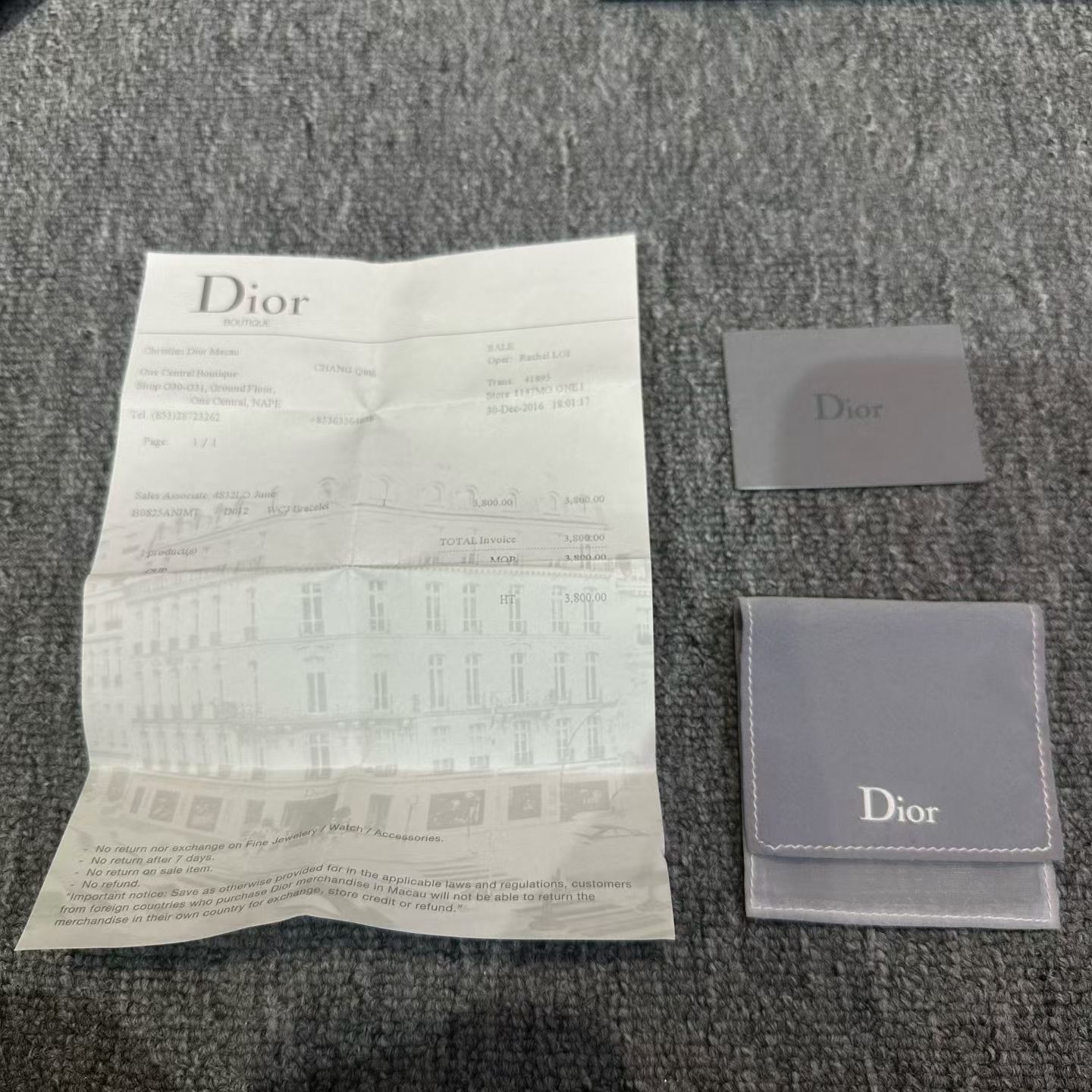 Dior Dior Limited Red Bracelet OS Women Size ONE SIZE - 5 Thumbnail