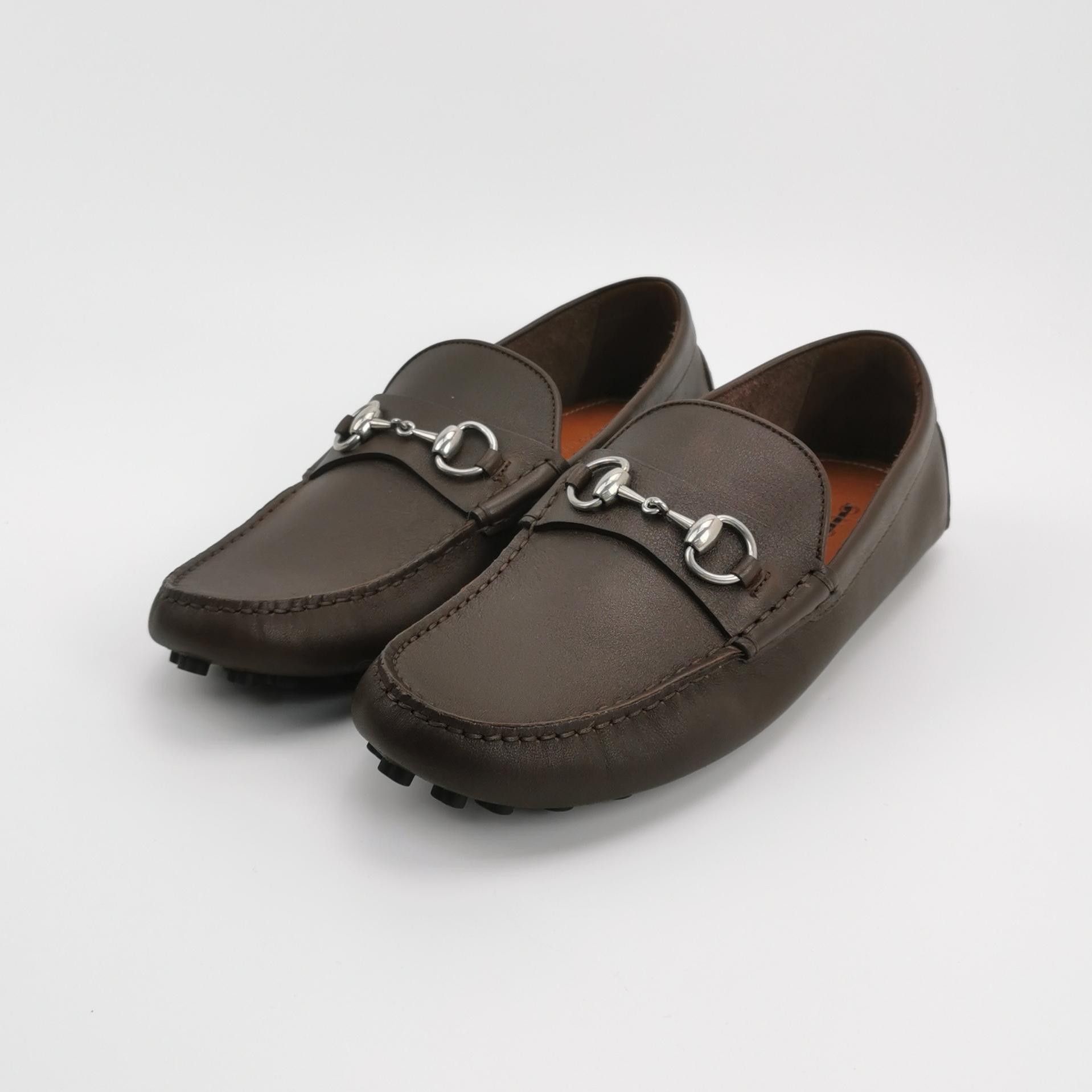 Gucci Gucci Leather Horsebit Driving Shoes 41 Size US 8 / EU 41 - 3 Thumbnail