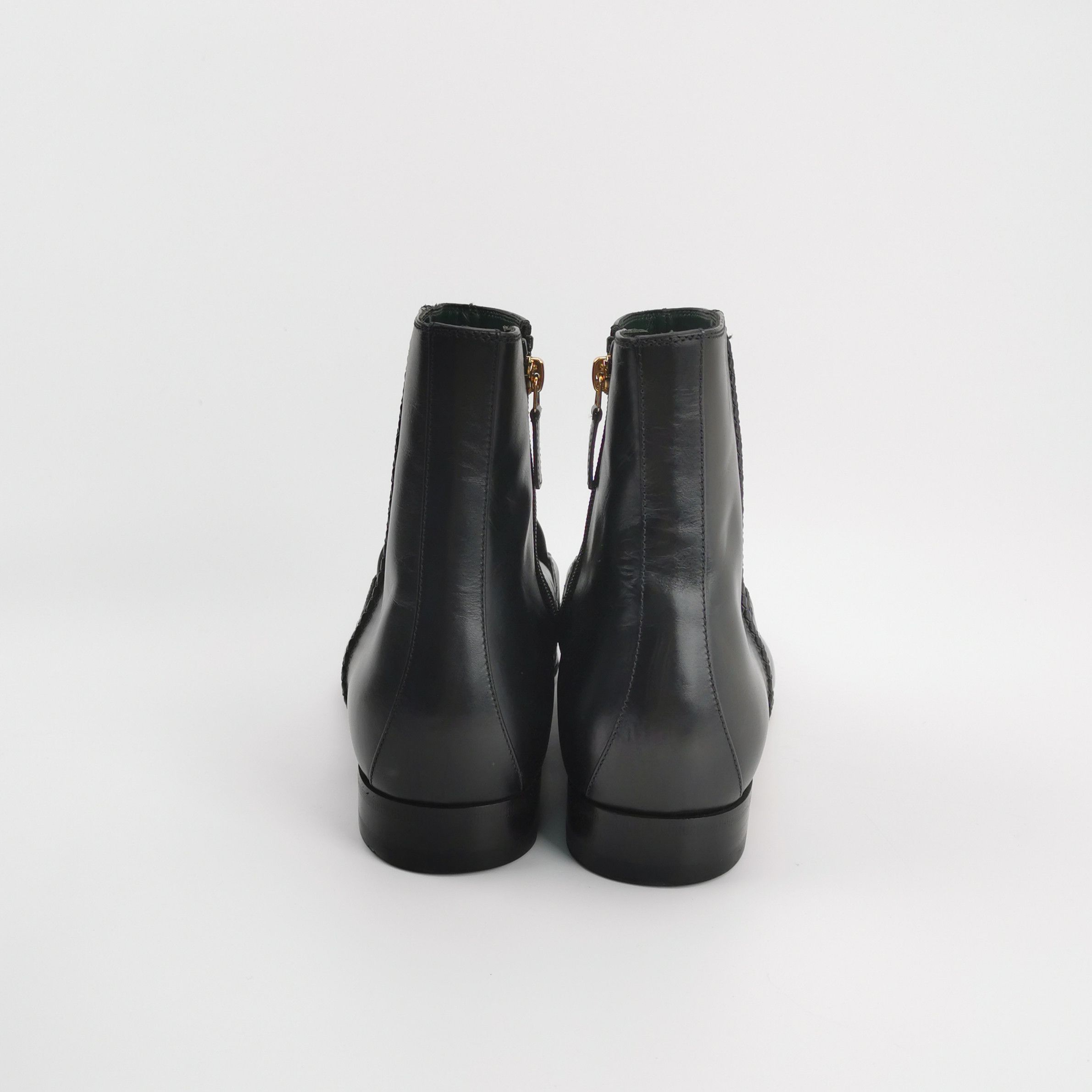 Gucci Gucci Horsebit Leather Ankle Boots 43 Size US 10 / EU 43 - 5 Thumbnail