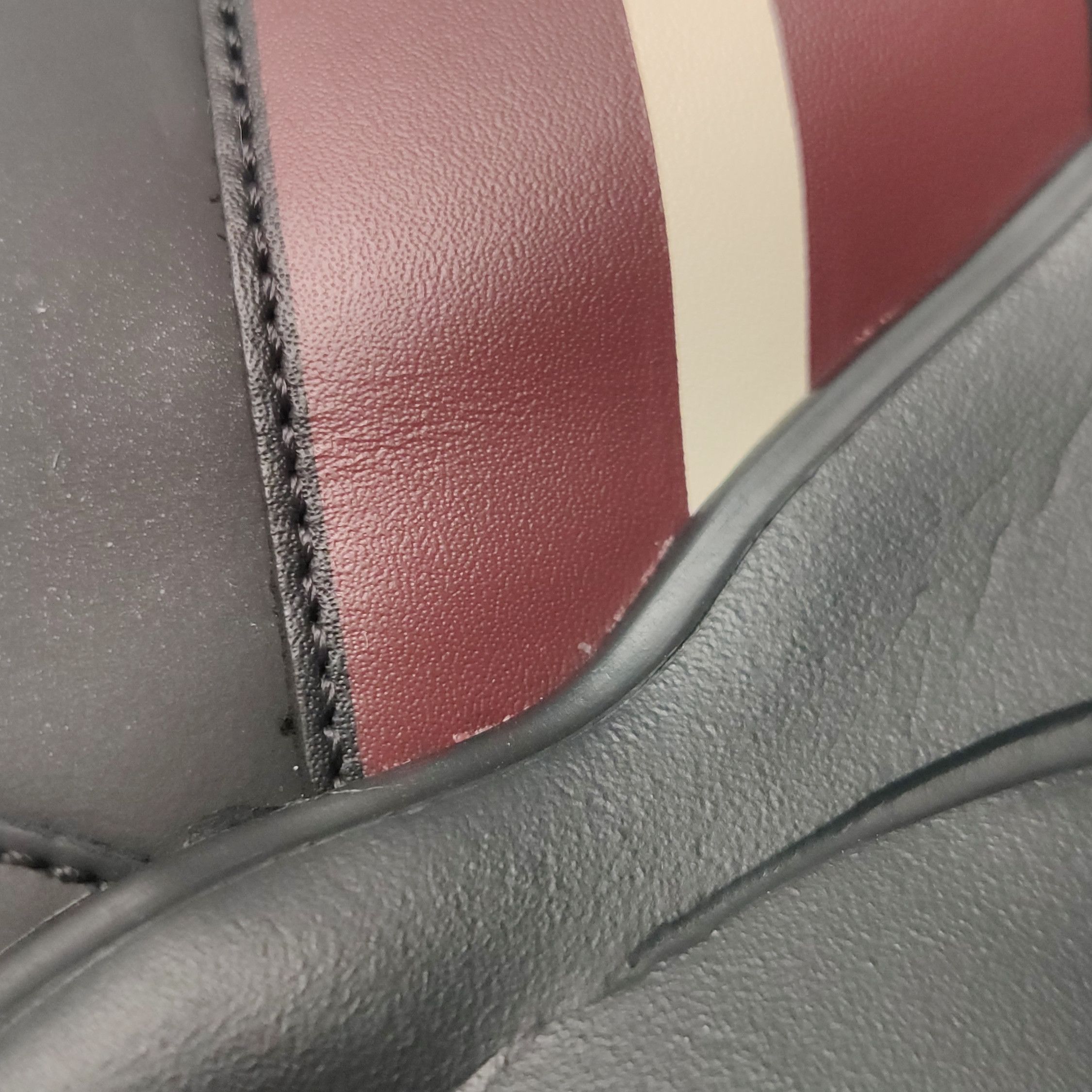 Bally Bally Striped Logo Leather Low-Top Sneakers 41 Size US 8 / EU 41 - 12 Thumbnail