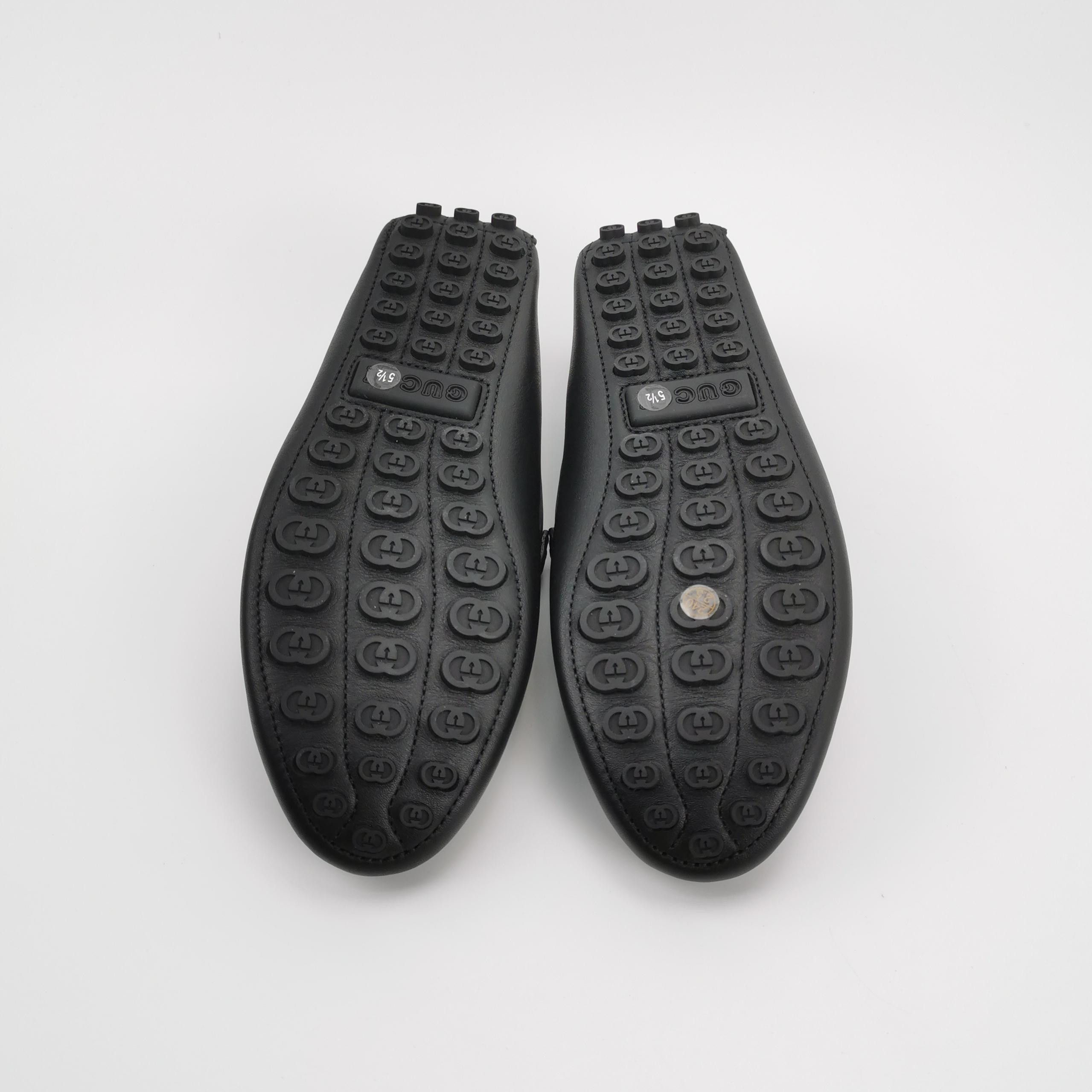 Gucci Gucci Horsebit Leather Loafers 5.5 Size US 6 / EU 39 - 6 Thumbnail