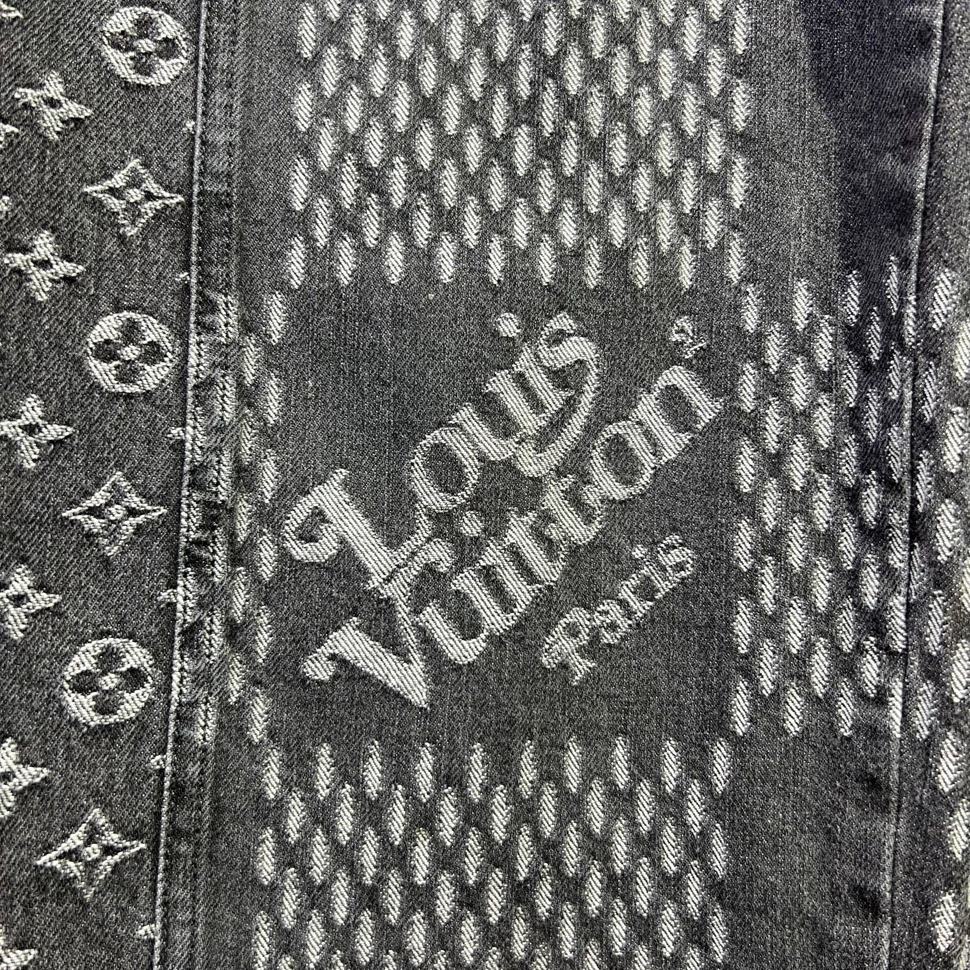 Louis Vuitton Louis Vuitton Collab Black Jeans 28 Women Size 28" / US 6 / IT 42 - 3 Thumbnail