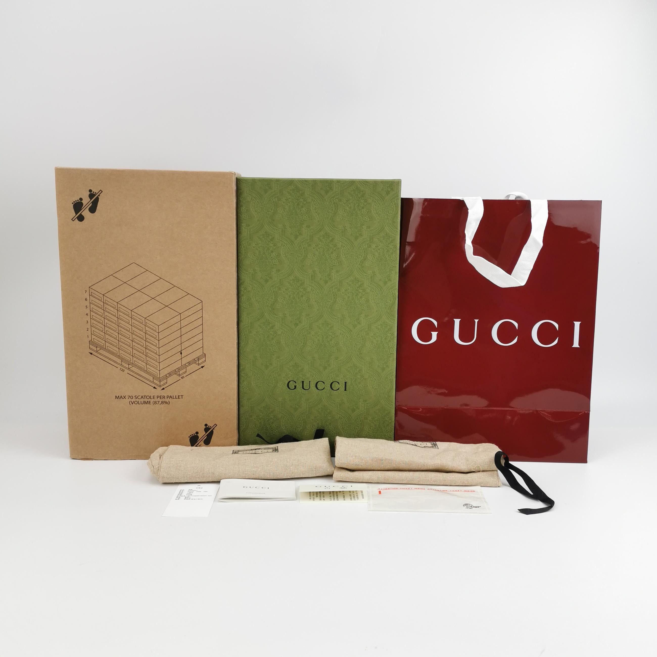Gucci Gucci Interlocking G Leather Drivers 13 Size US 13 / EU 46 - 7 Thumbnail