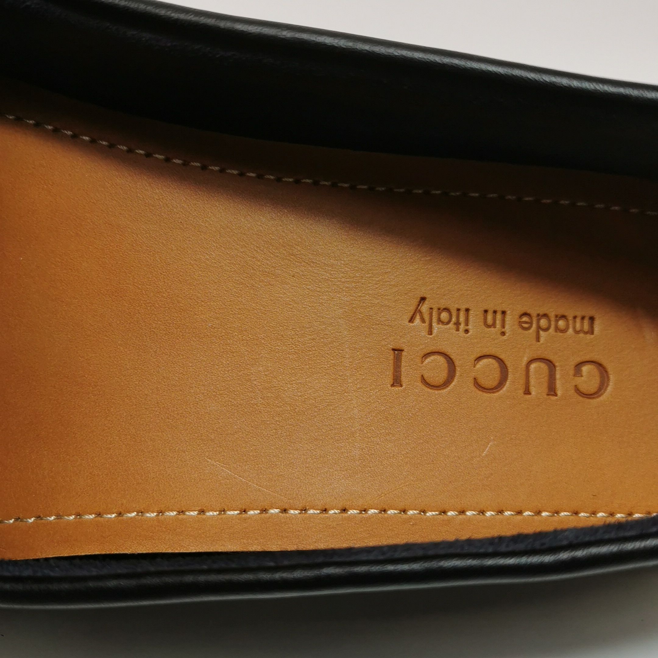 Gucci Gucci Interlocking G Leather Drivers 13 Size US 13 / EU 46 - 9 Thumbnail