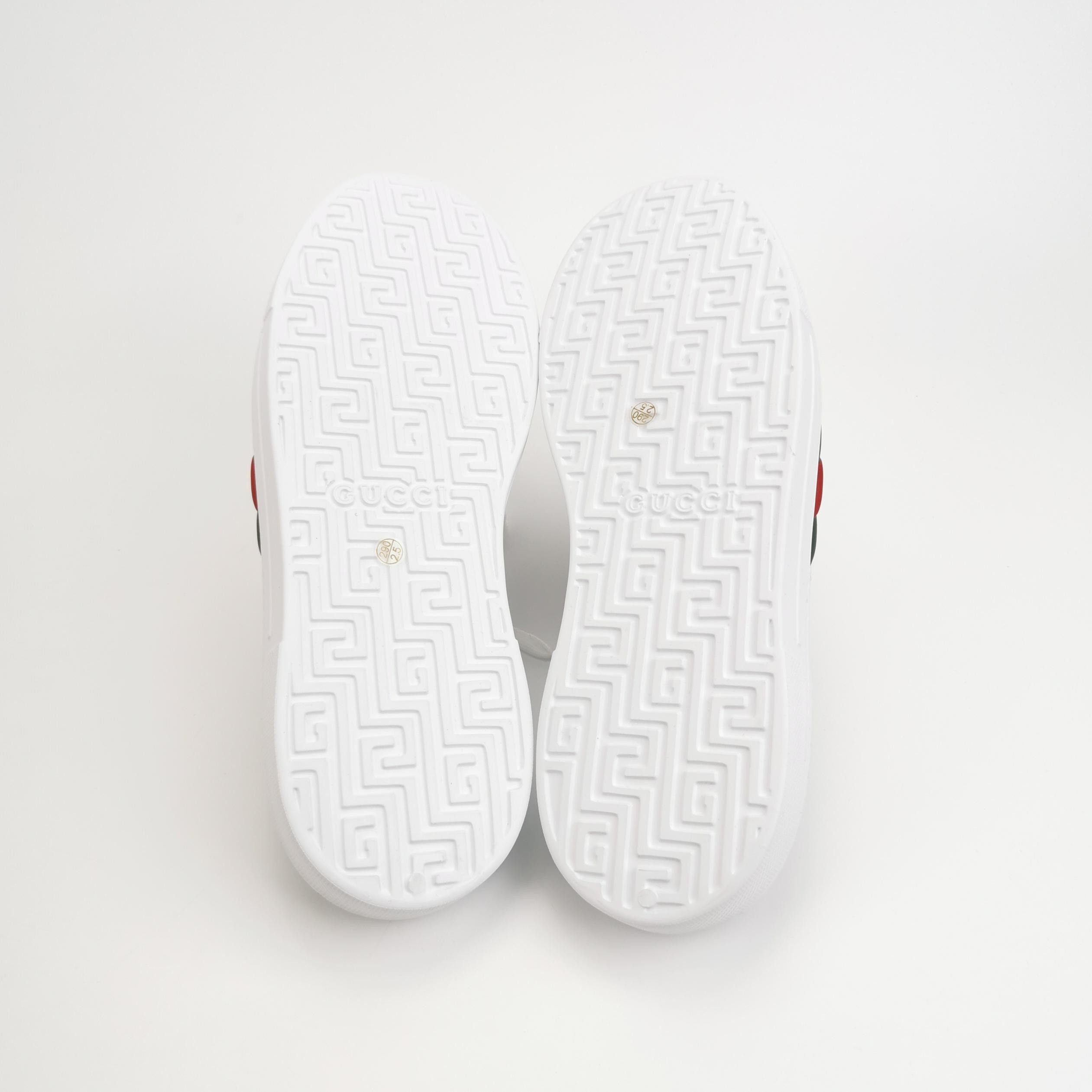 Gucci Gucci Ace Web Stripe Lace-Up Slides 45 Size US 12 / EU 45 - 6 Thumbnail