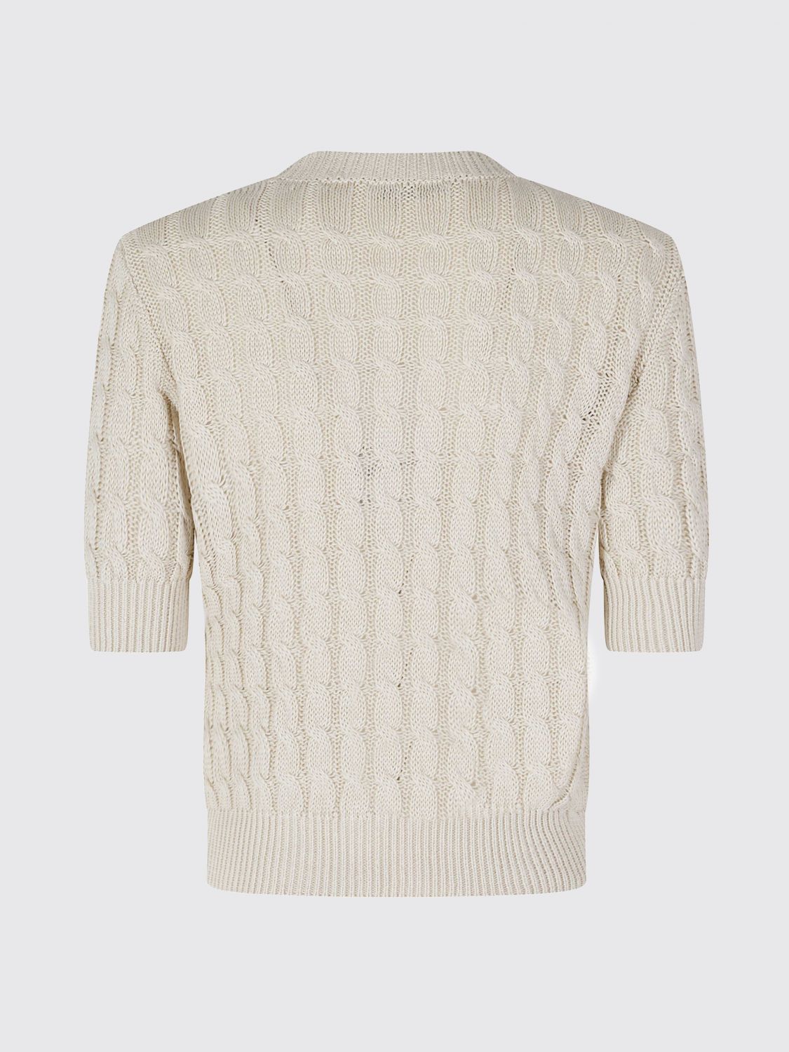 Max Mara Max Mara Sweater Woman Beige Size M / US 6-8 / IT 42-44 - 3 Thumbnail