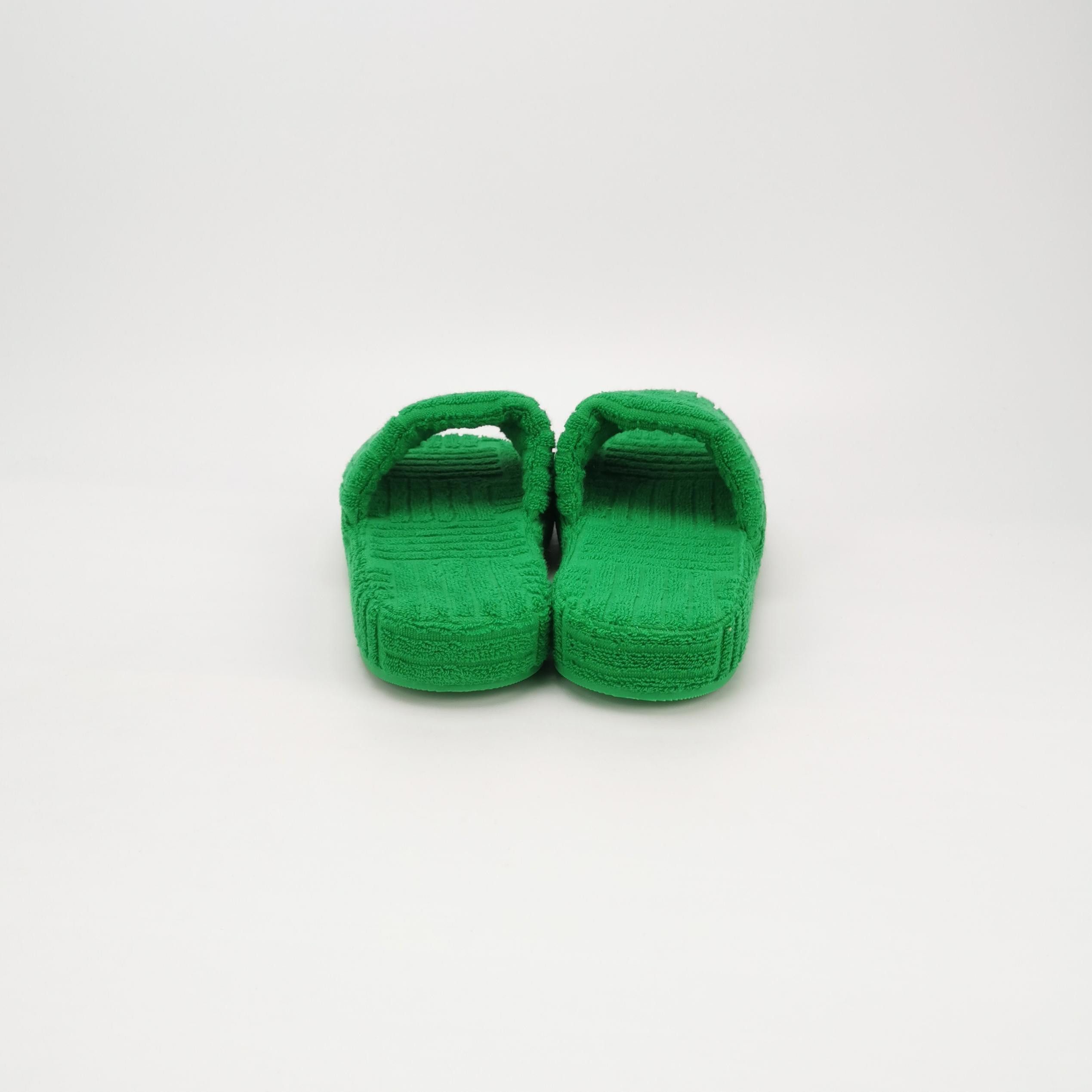 Bottega Veneta Bottega Veneta Green Resort Sponge Sandals 44 Size US 11 / EU 44 - 5 Thumbnail