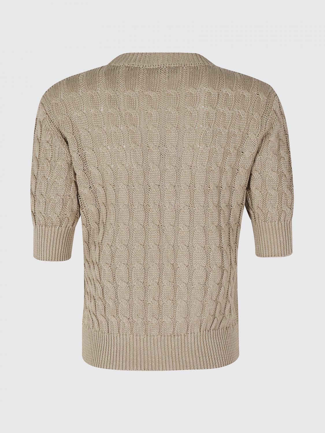 Max Mara Max Mara Sweater Woman Cream Size S / US 4 / IT 40 - 3 Thumbnail