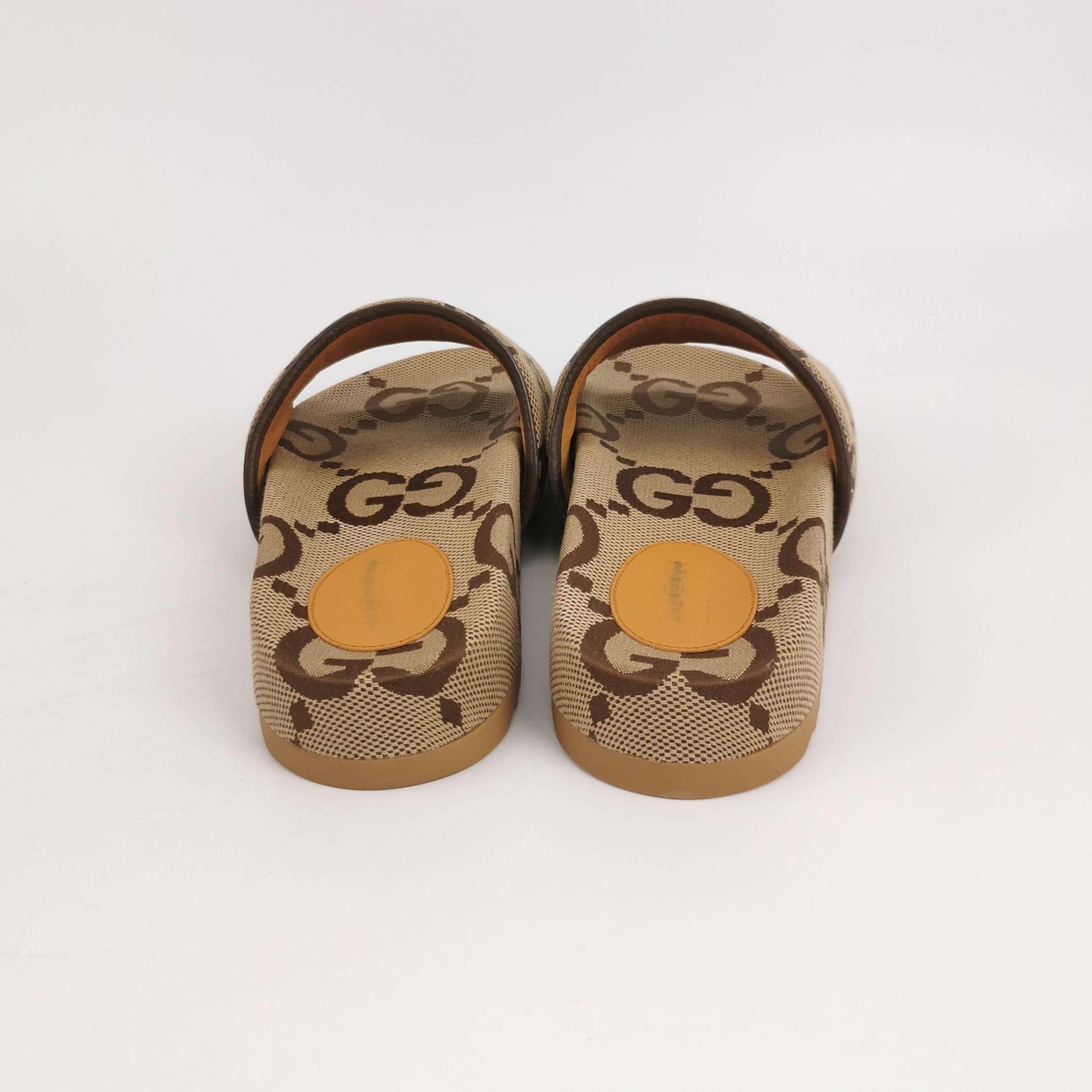 Gucci Gucci Jumbo GG Canvas Sandals EU 44 Size US 11 / EU 44 - 5 Thumbnail