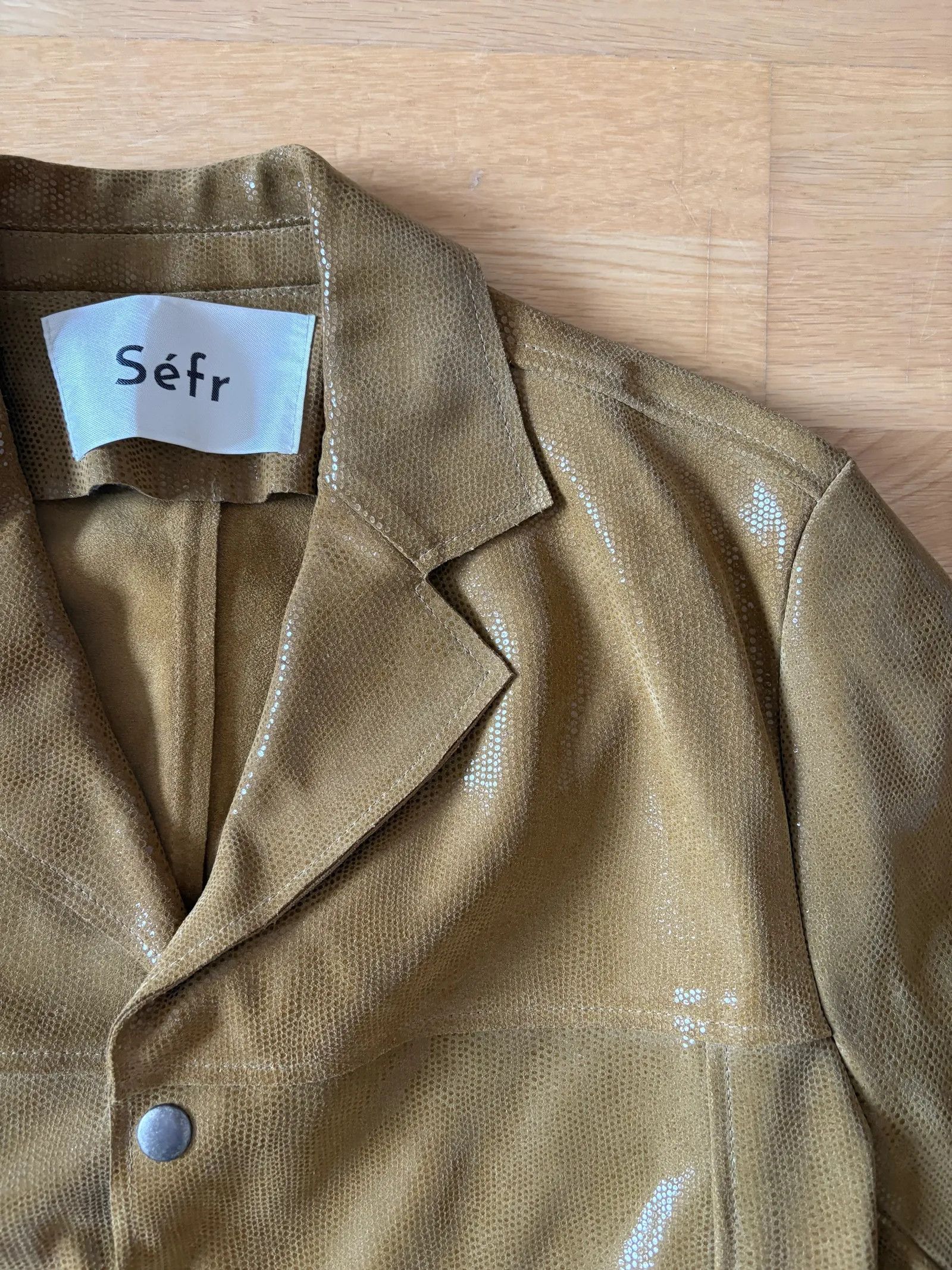 Sefr Séfr Francis Jacket Leather Jacket Size US M / EU 48-50 / 2 - 5 Thumbnail