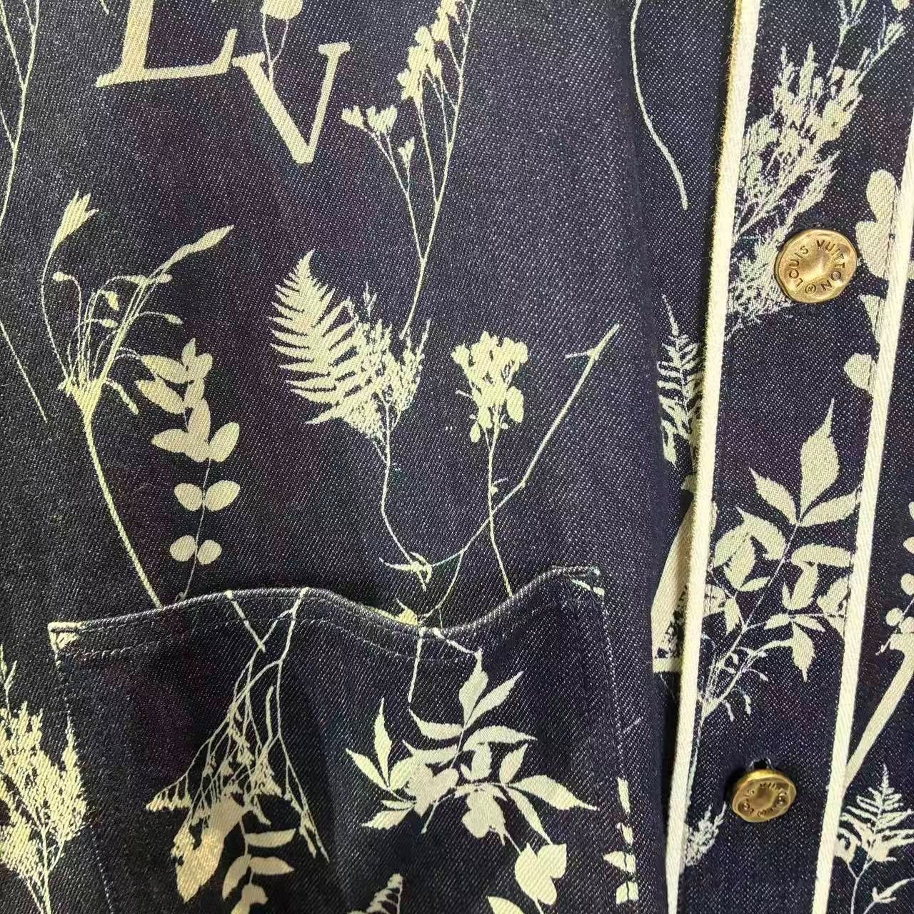 Louis Vuitton Louis Vuitton Denim Shirt xl Men Size US XL / EU 56 / 4 - 3 Thumbnail