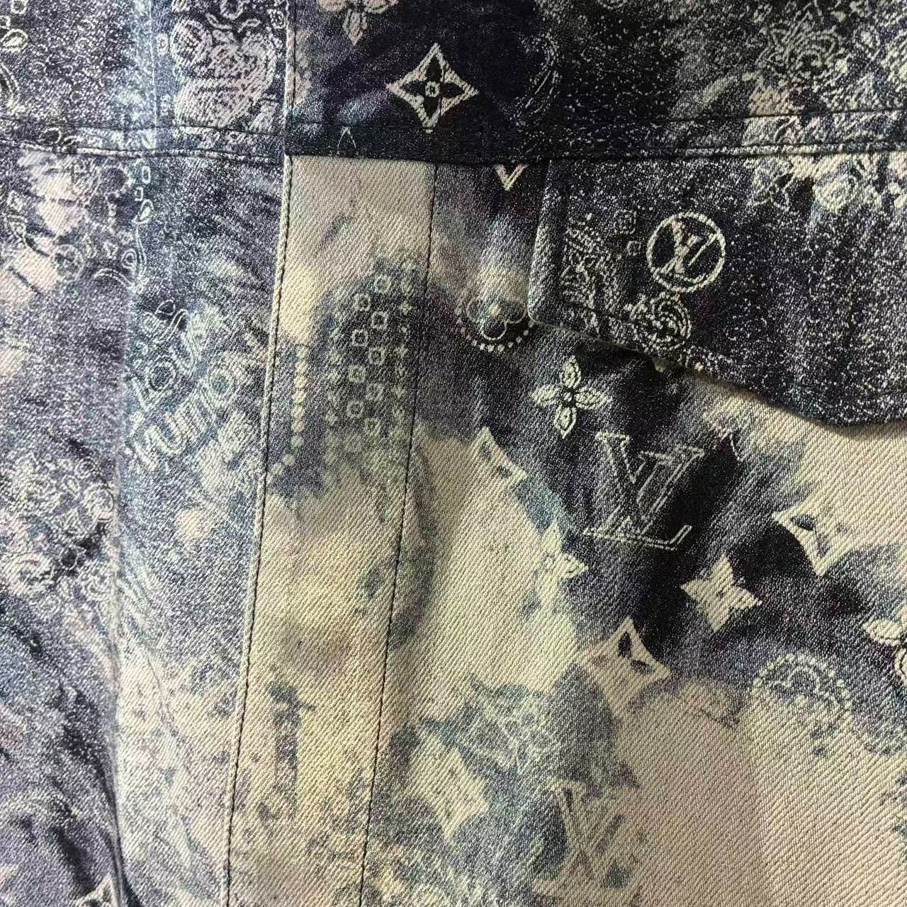 Louis Vuitton Louis Vuitton Denim Gold Light Jacket xxl Men Size US XXL / EU 58 / 5 - 4 Thumbnail