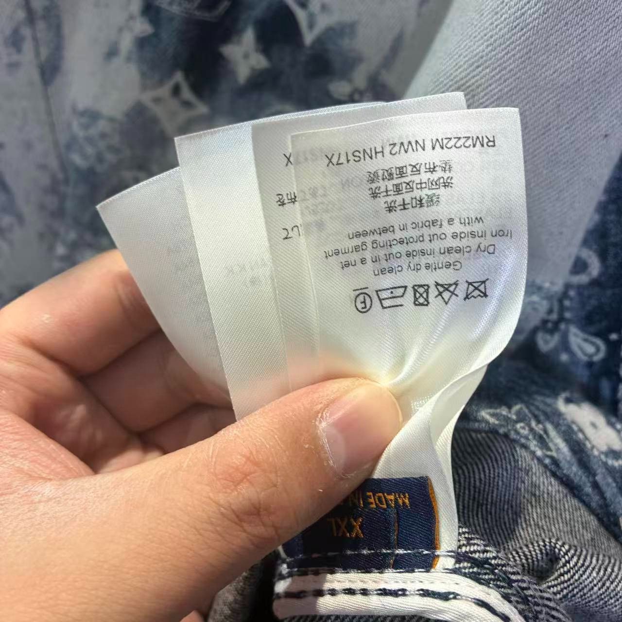Louis Vuitton Louis Vuitton Denim Gold Light Jacket xxl Men Size US XXL / EU 58 / 5 - 6 Thumbnail