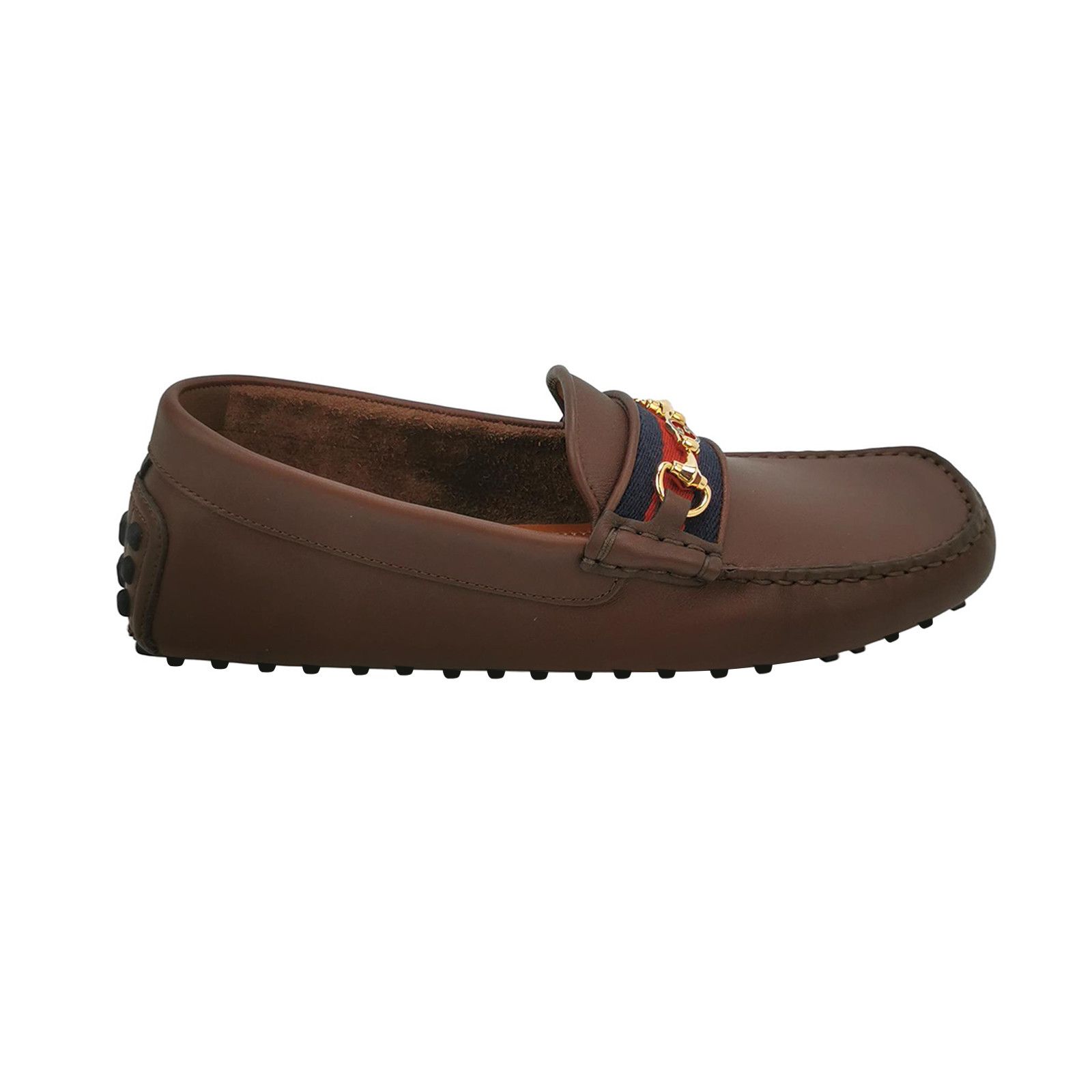 Gucci Gucci Horsebit Web Stripe Loafers 38.5 Size US 5.5 / EU 38 - 2 Thumbnail