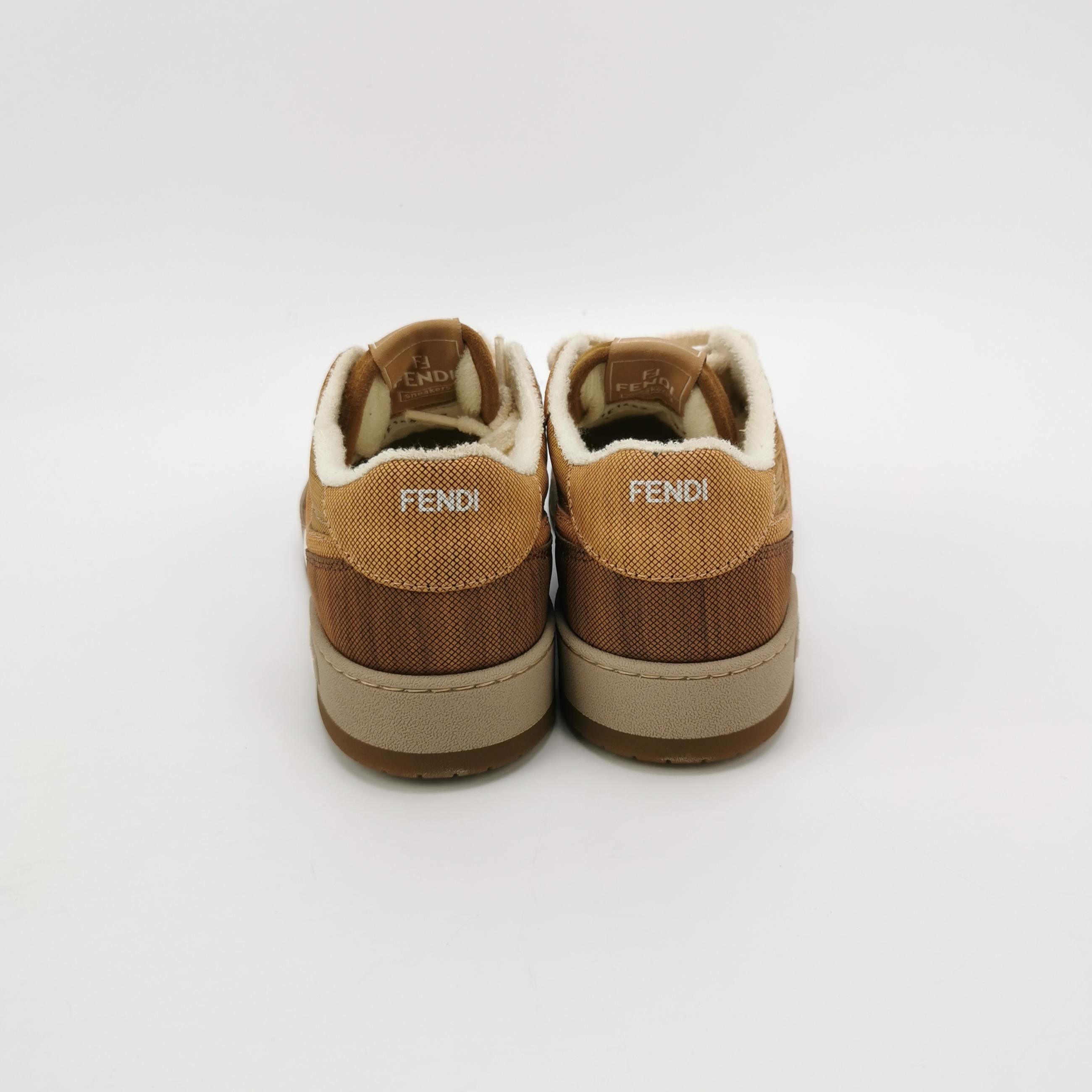 Fendi Fendi FF Pattern Low-Top Sneakers 41 Size US 8 / EU 41 - 5 Thumbnail