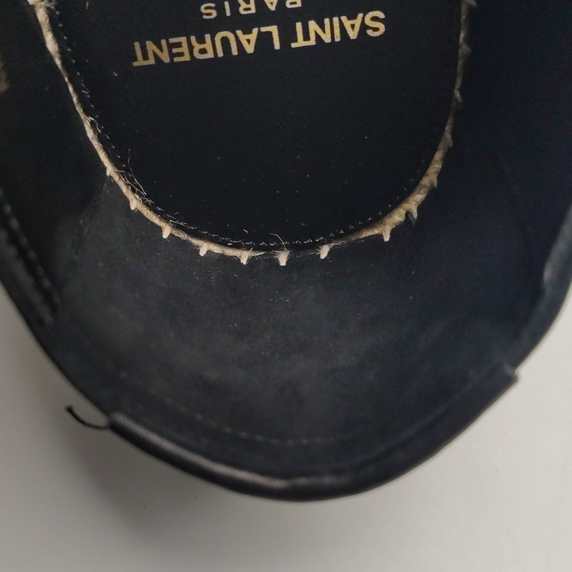 Saint Laurent Paris Saint Laurent Monogram Leather Espadrilles 41 Size US 8 / EU 41 - 10 Thumbnail