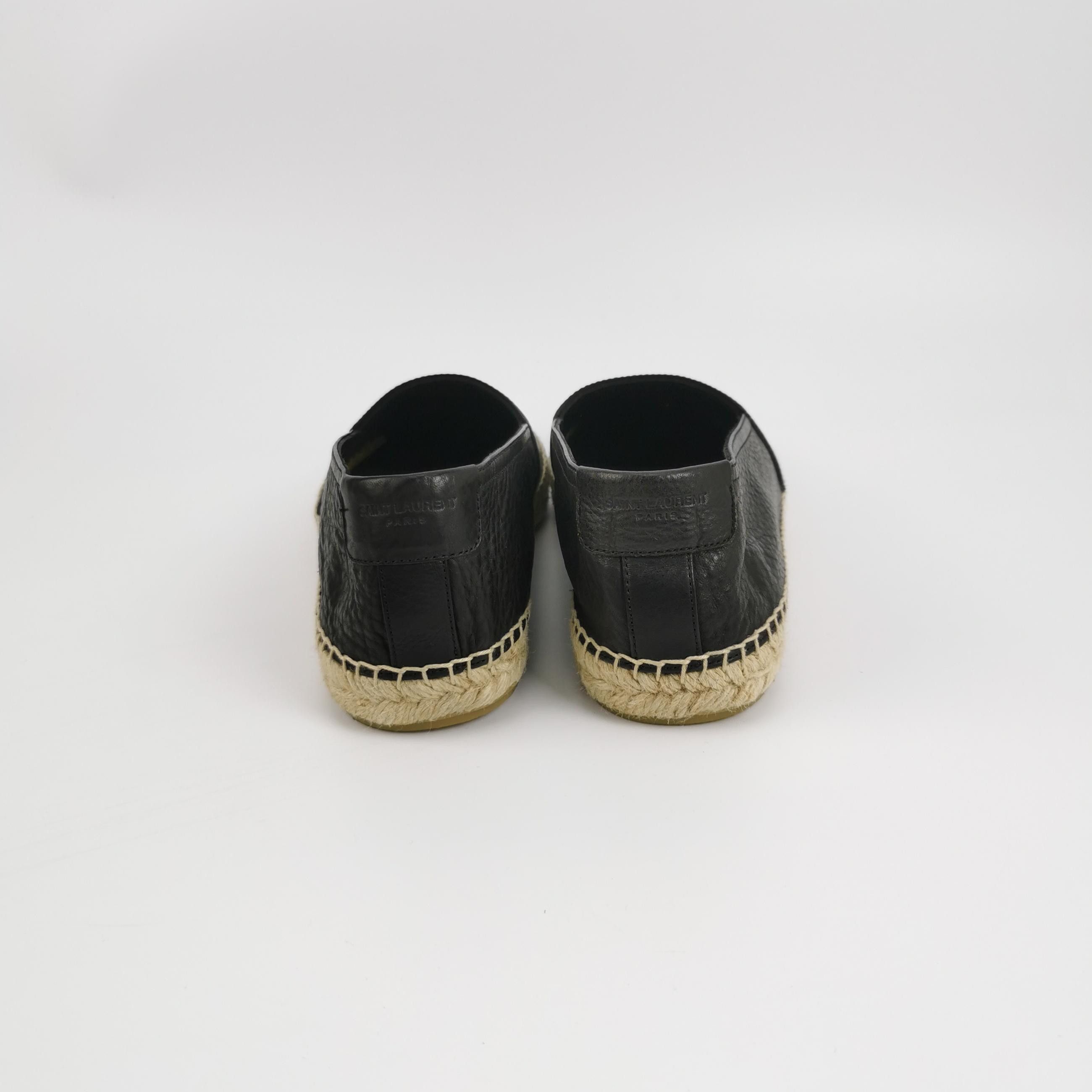 Saint Laurent Paris Saint Laurent Leather YSL Logo Espadrilles EU 41 Size US 8 / EU 41 - 5 Thumbnail