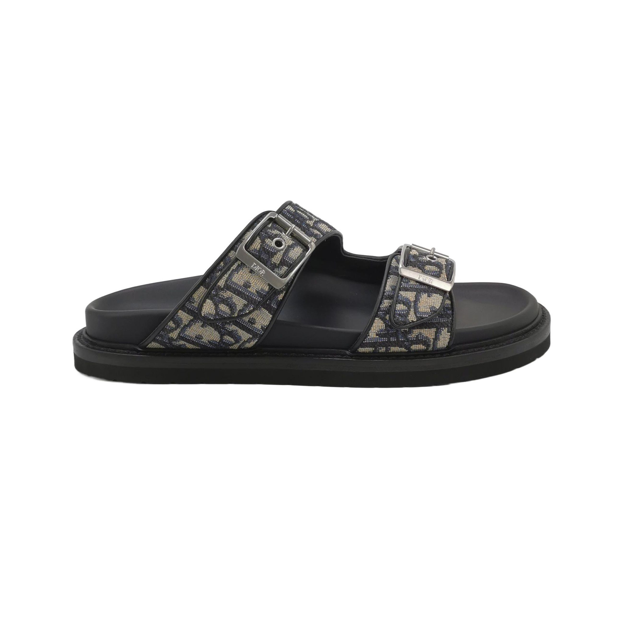 Dior Dior Oblique Canvas Aqua Sandals EU 42 Size US 9 / EU 42 - 2 Thumbnail