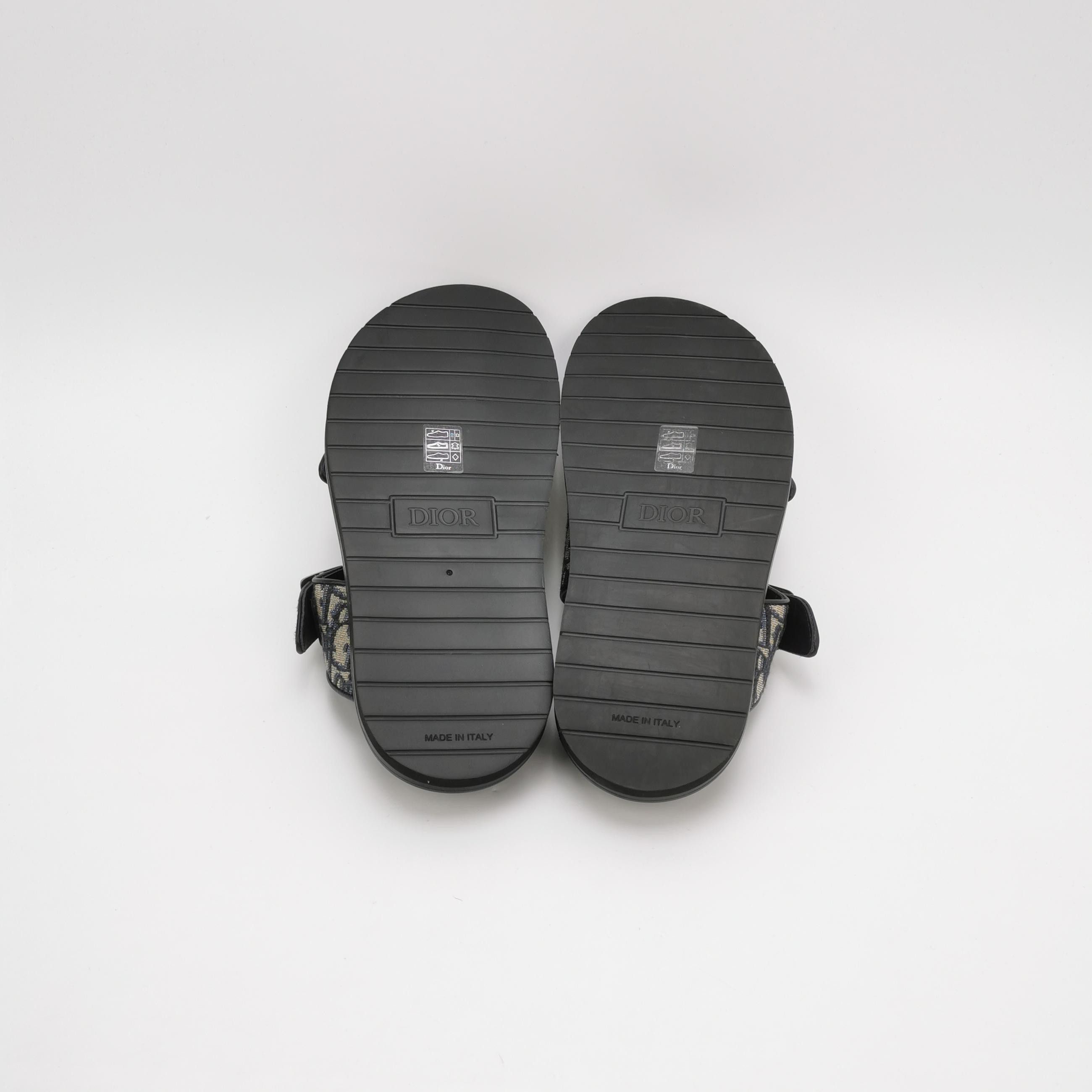 Dior Dior Oblique Canvas Aqua Sandals EU 42 Size US 9 / EU 42 - 6 Thumbnail