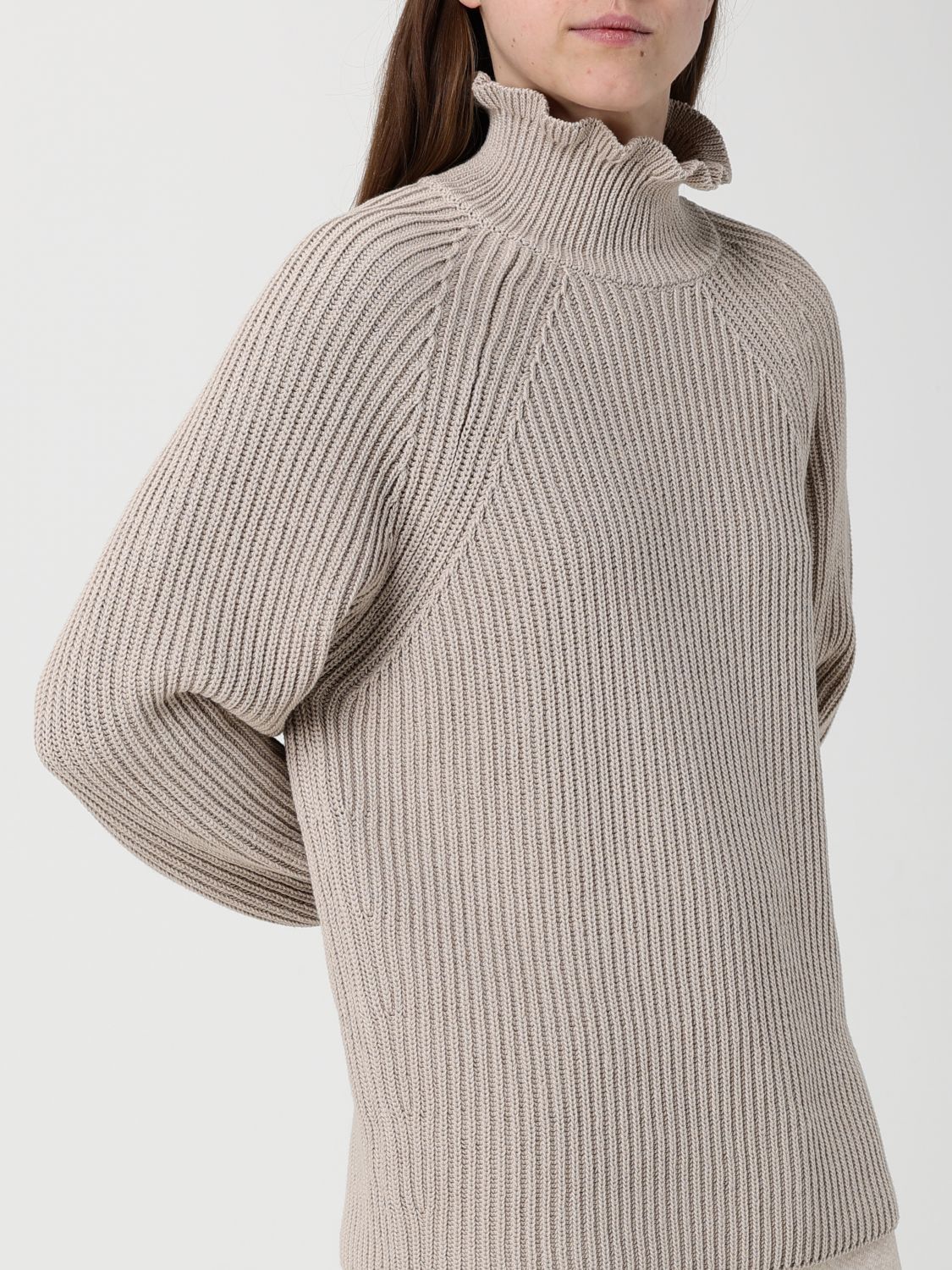 Max Mara Max Mara Sweater Woman Grey Size S / US 4 / IT 40 - 4 Thumbnail