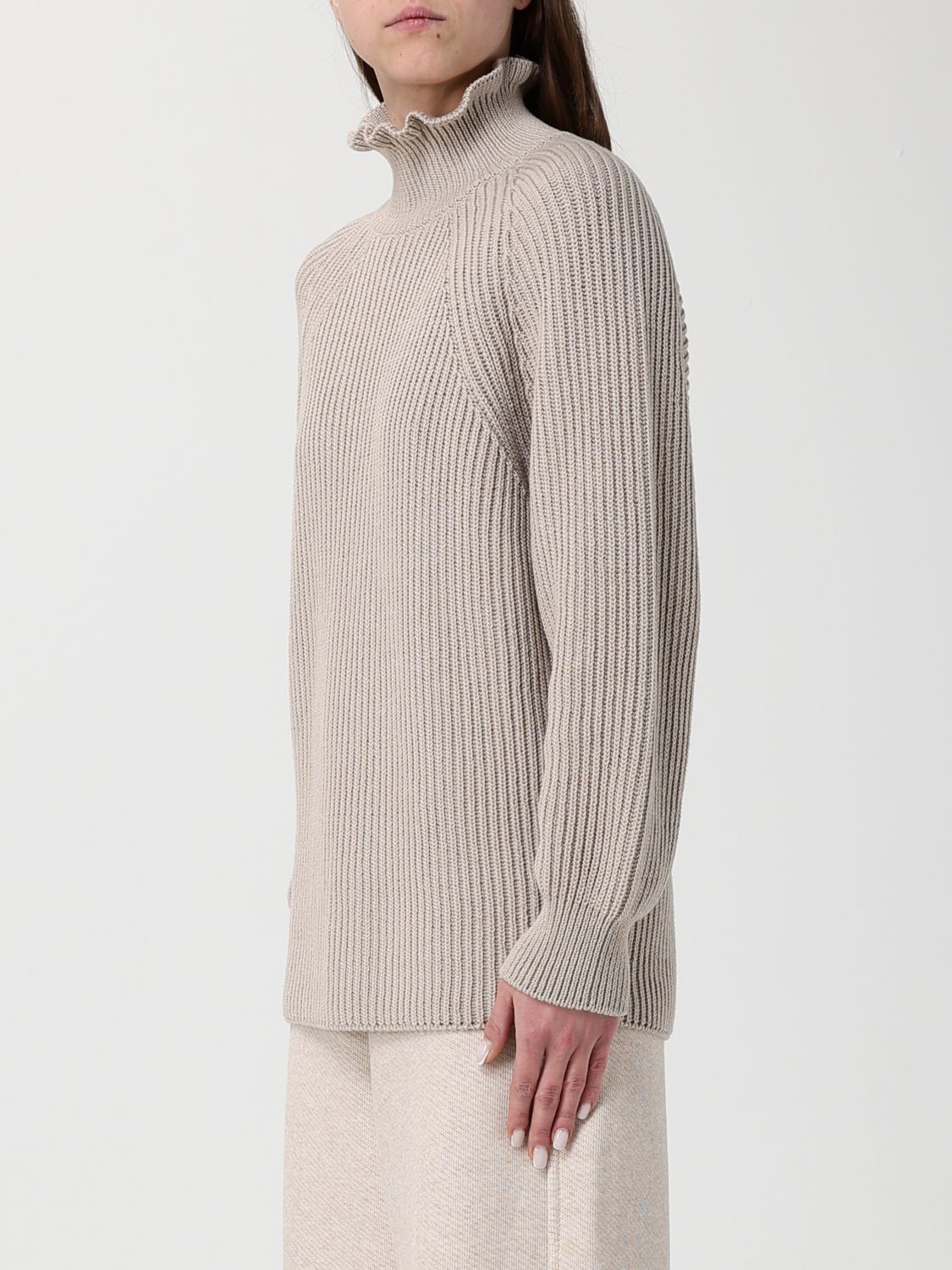 Max Mara Max Mara Sweater Woman Grey Size S / US 4 / IT 40 - 3 Thumbnail