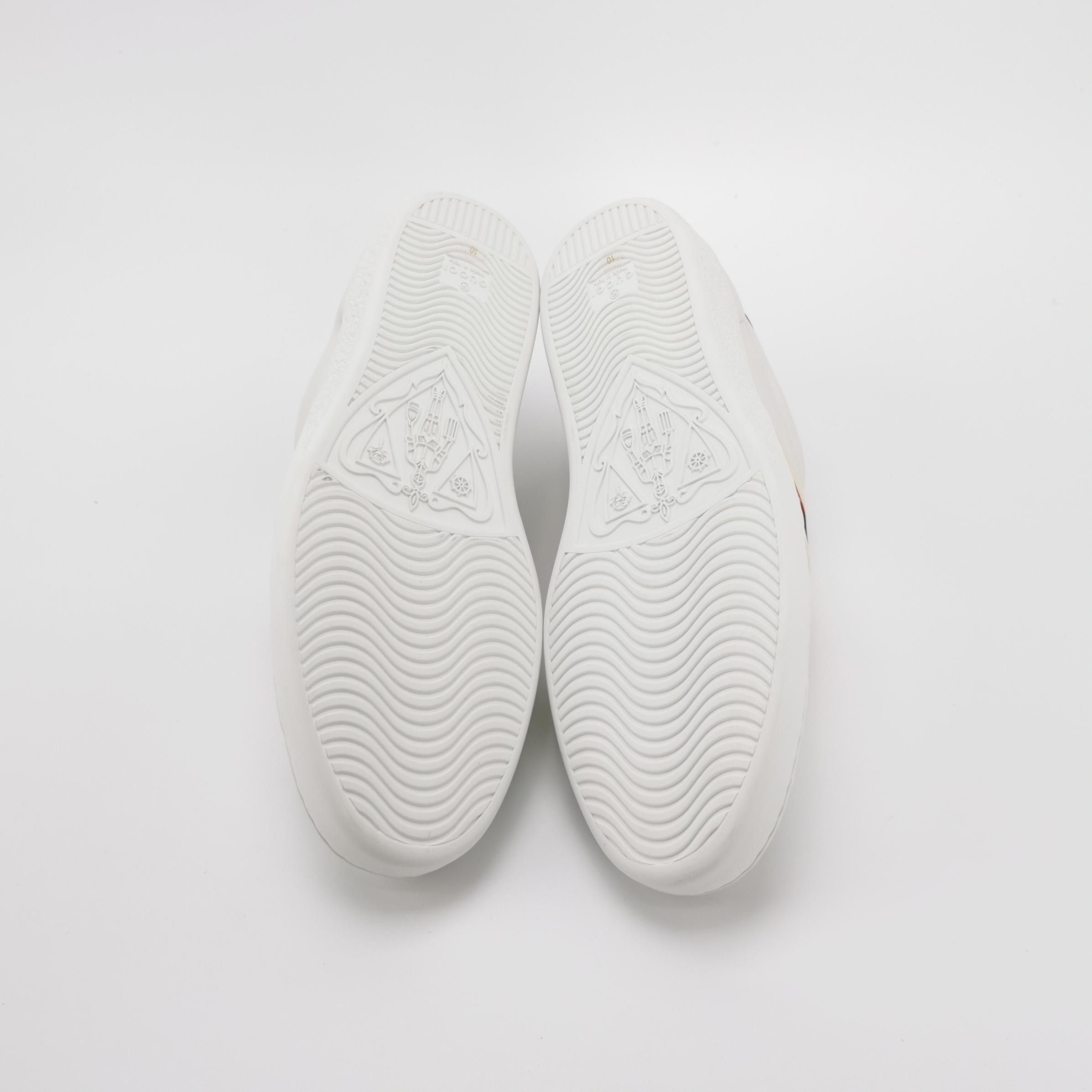 Gucci Gucci Ace Logo Strap Sneakers Size 44 Size US 11 / EU 44 - 6 Thumbnail