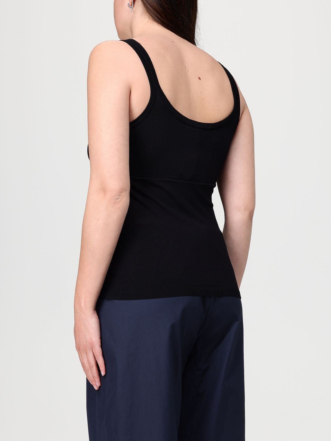 Max Mara Max Mara T-Shirt Woman Black Size S / US 4 / IT 40 - 2 Thumbnail