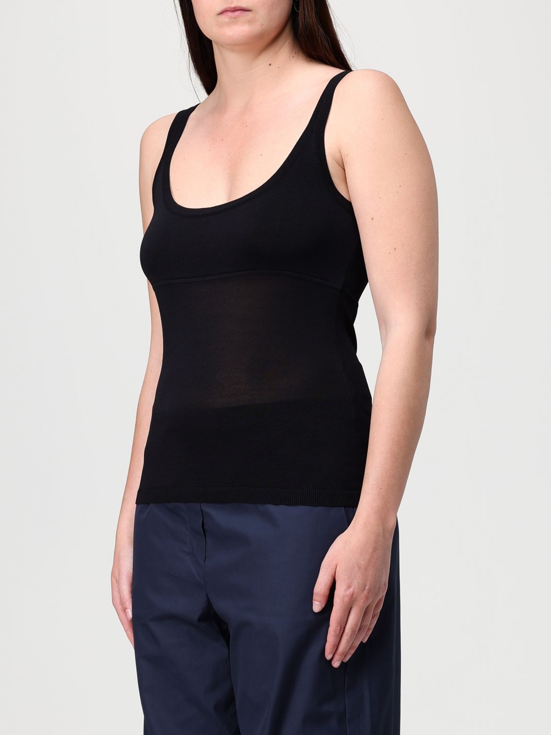 Max Mara Max Mara T-Shirt Woman Black Size S / US 4 / IT 40 - 3 Thumbnail