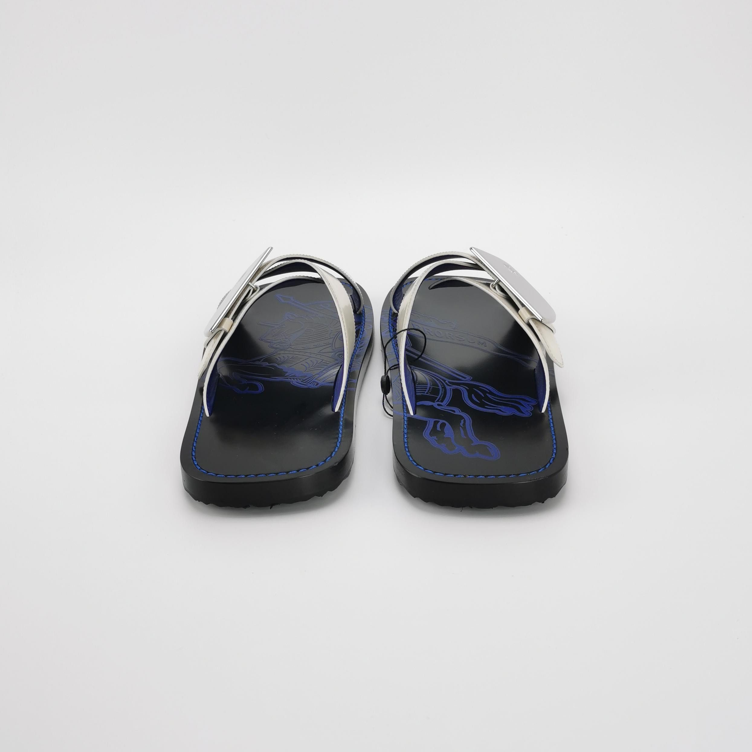 Burberry Burberry Leather Buckle Sandals 43 Size US 10 / EU 43 - 5 Thumbnail