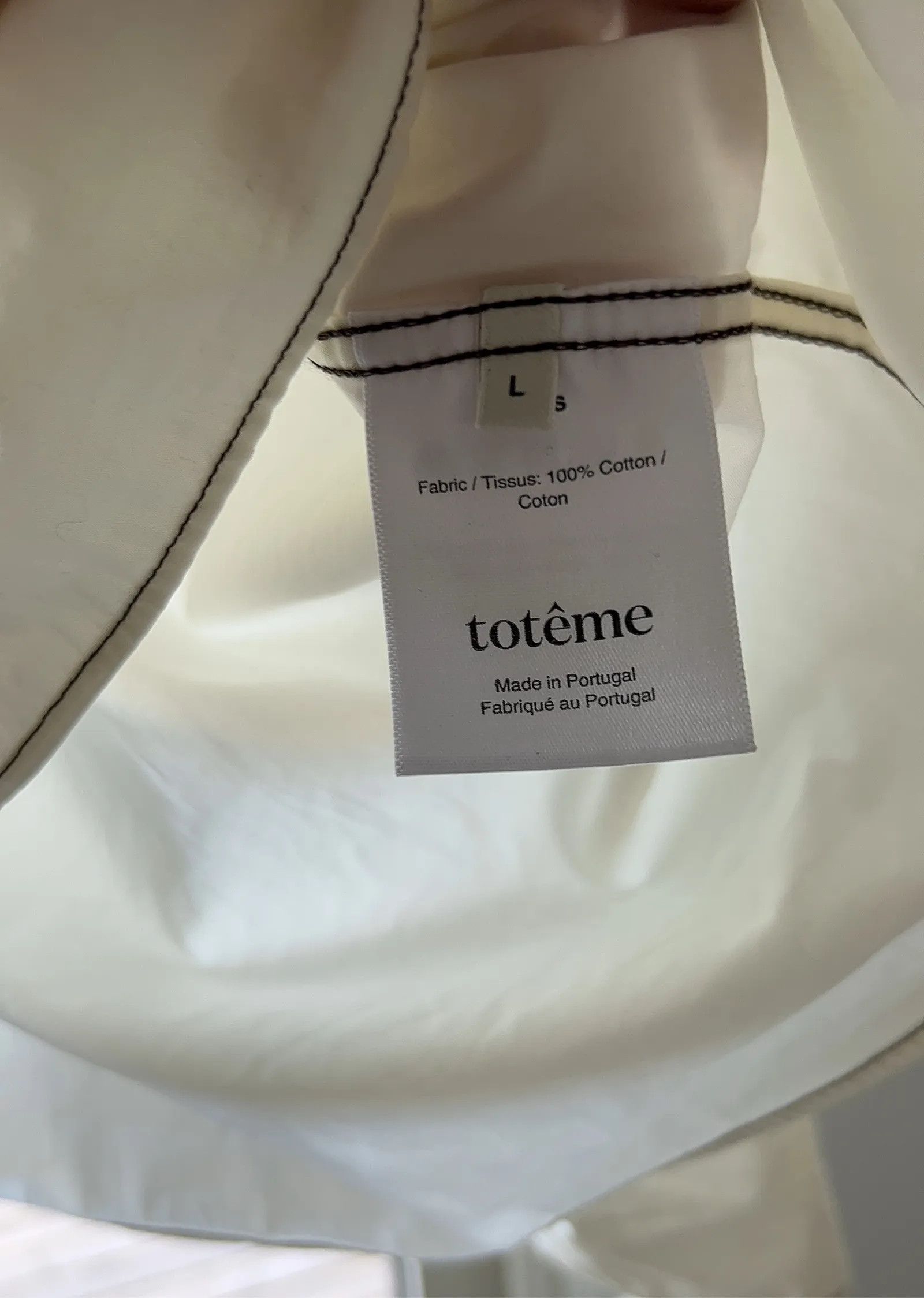 Toteme Toteme Arras Blouse Size L / US 10 / IT 46 - 5 Thumbnail