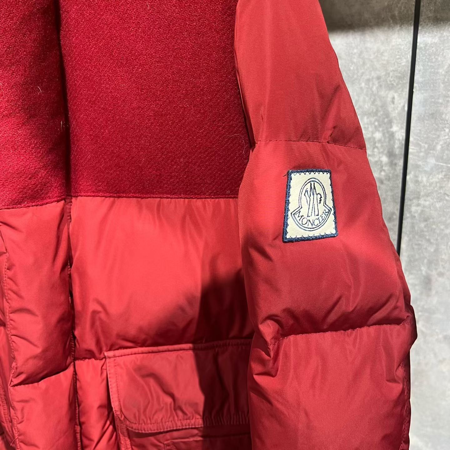 Thom Browne Thom Browne Collab Down Red Heavy Coat l Men Size US L / EU 52-54 / 3 - 3 Thumbnail