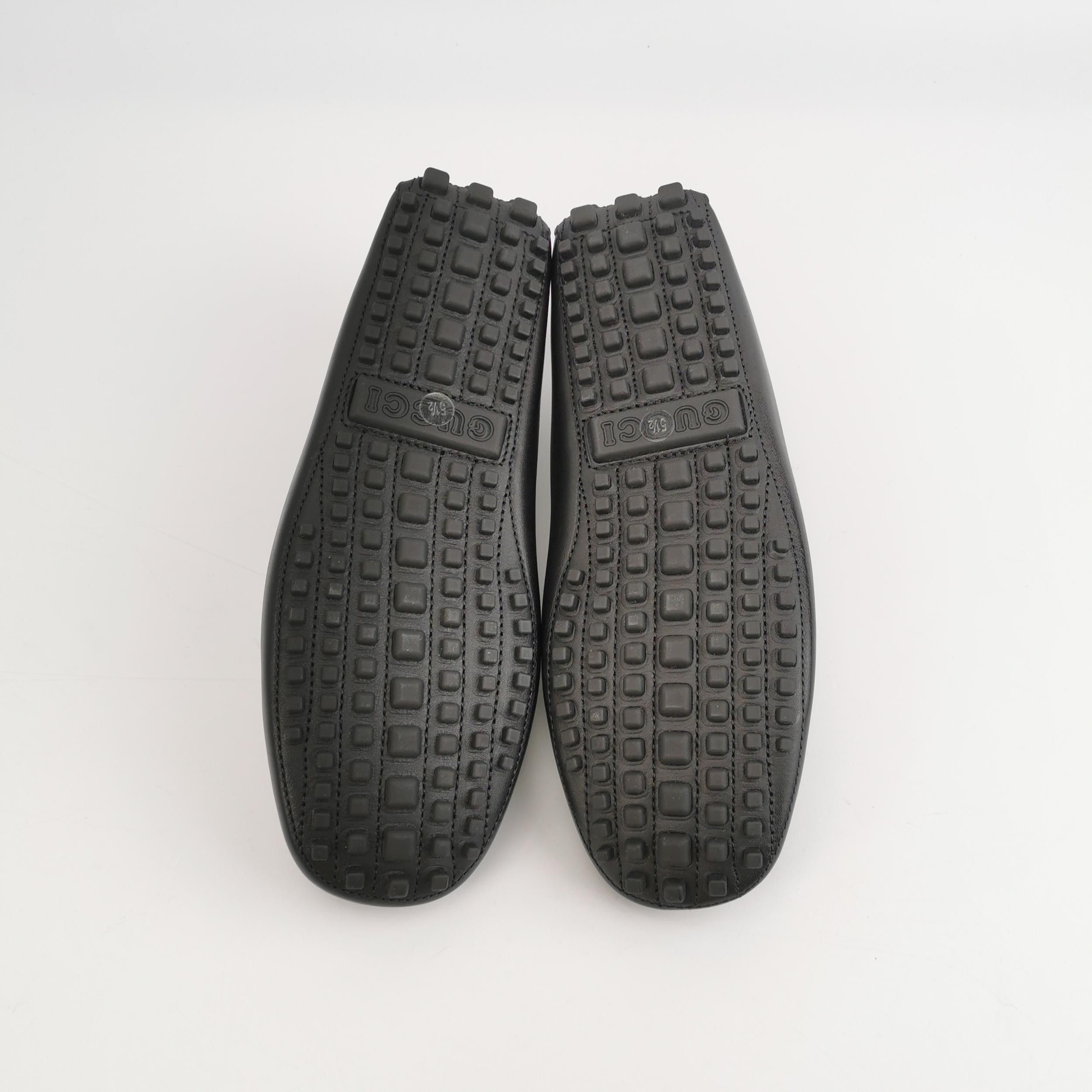 Gucci Gucci Interlocking GG Web Stripe Driving Shoes 39.5 Size US 6 / EU 39 - 6 Thumbnail