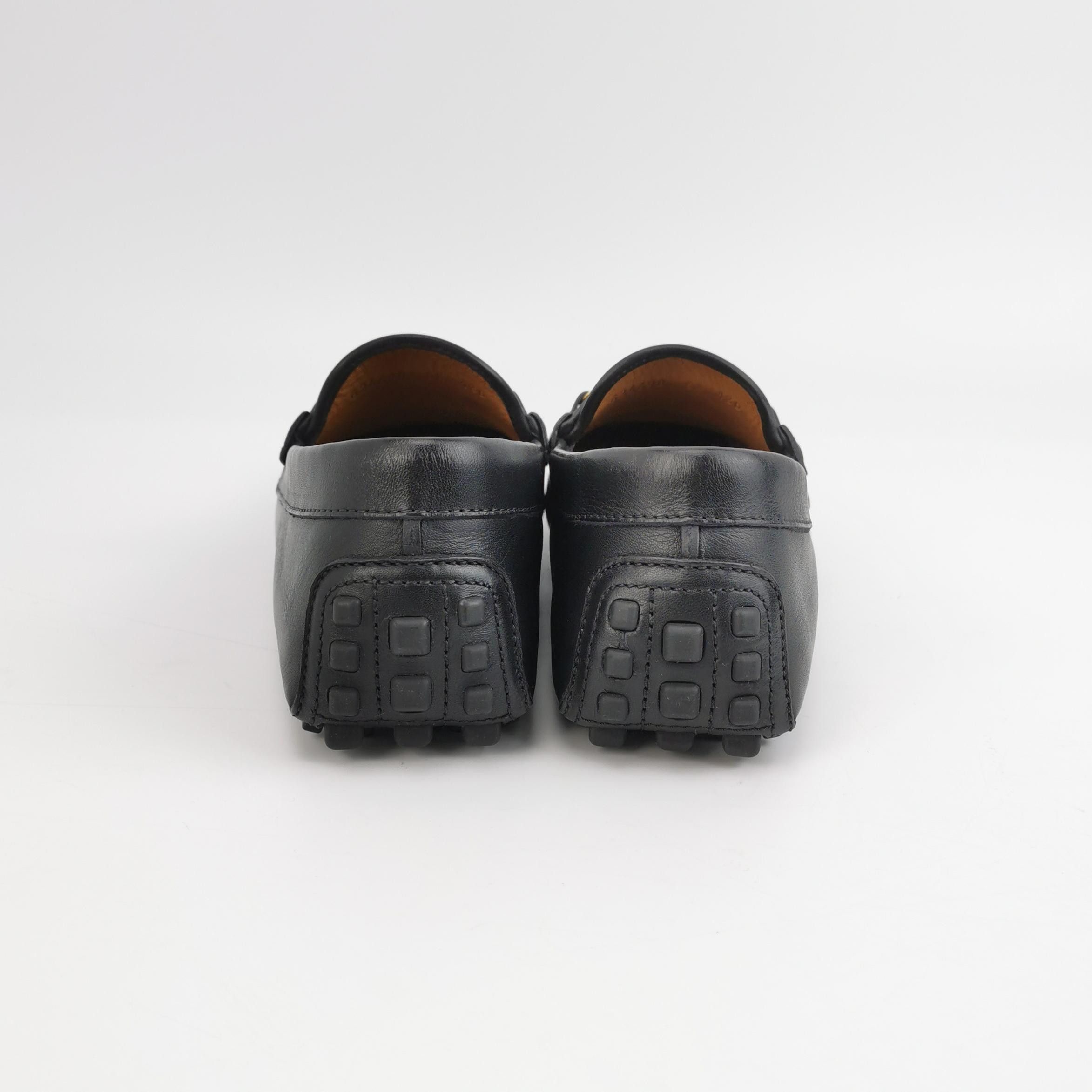 Gucci Gucci Interlocking GG Web Stripe Driving Shoes 39.5 Size US 6 / EU 39 - 5 Thumbnail