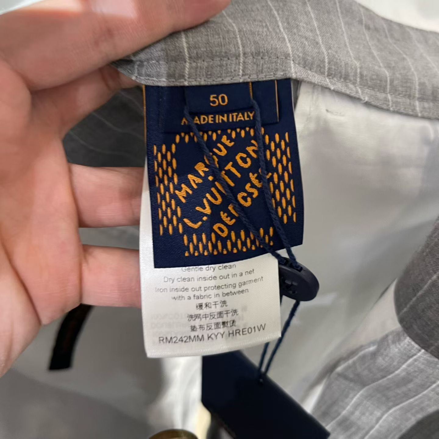 Louis Vuitton Louis Vuitton Striped Gold Casual Pants 32 Men Size US 32 / EU 48 - 6 Thumbnail