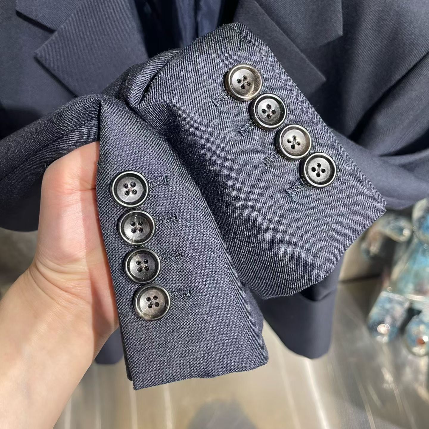 Gucci Gucci Formal Blue Suit 40r Men Size 40R - 3 Thumbnail