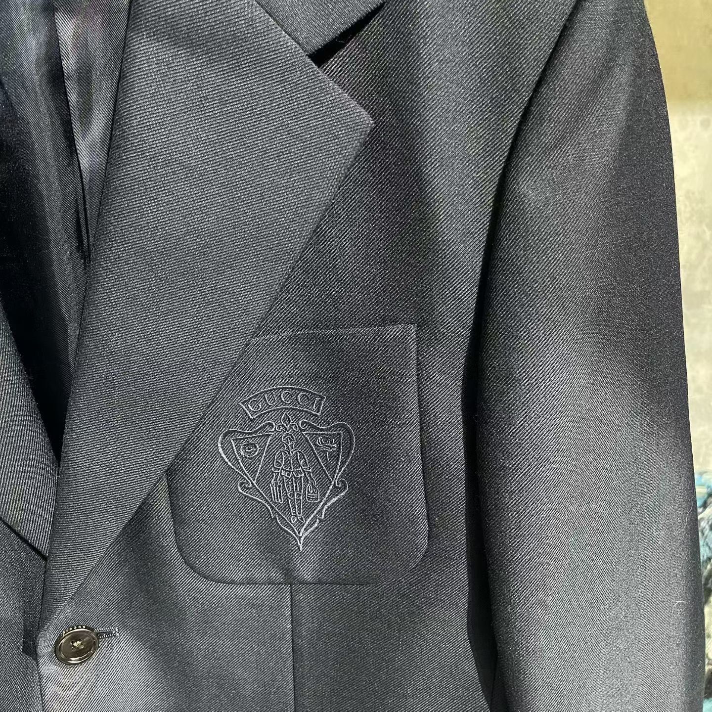 Gucci Gucci Formal Blue Suit 40r Men Size 40R - 5 Thumbnail