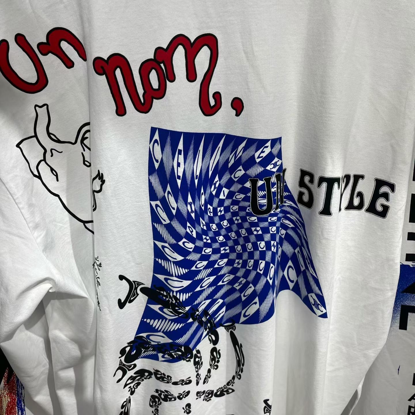 Celine Celine Printed T-Shirt s Men Size US S / EU 44-46 / 1 - 6 Thumbnail