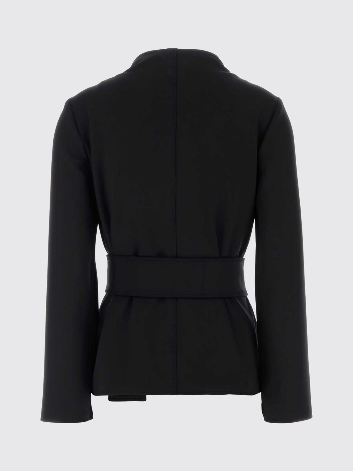 Max Mara Max Mara Jacket Woman Black Size XL / US 12-14 / IT 48-50 - 3 Thumbnail