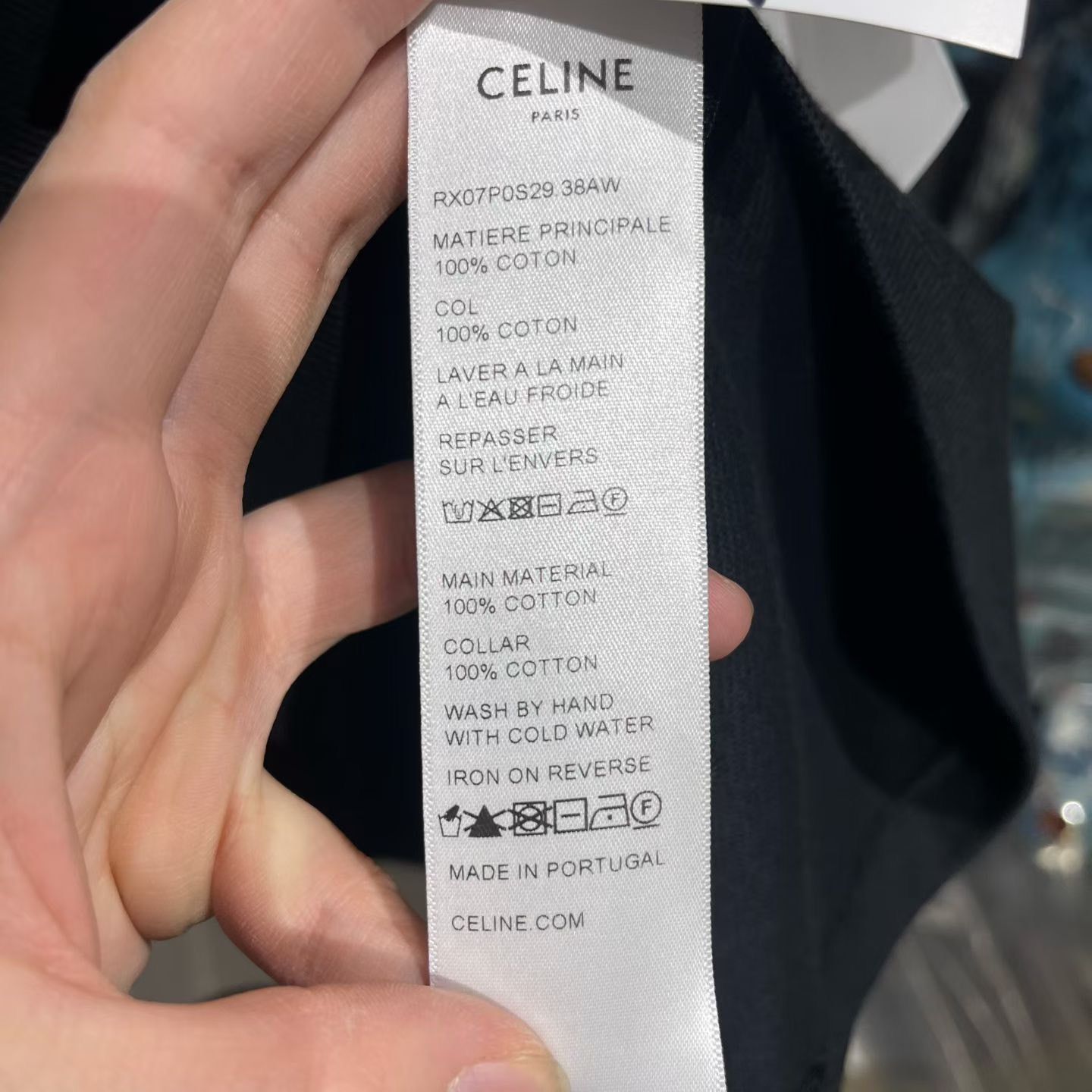 Celine Celine Striped Multi Shirt l Men Size US L / EU 52-54 / 3 - 6 Thumbnail