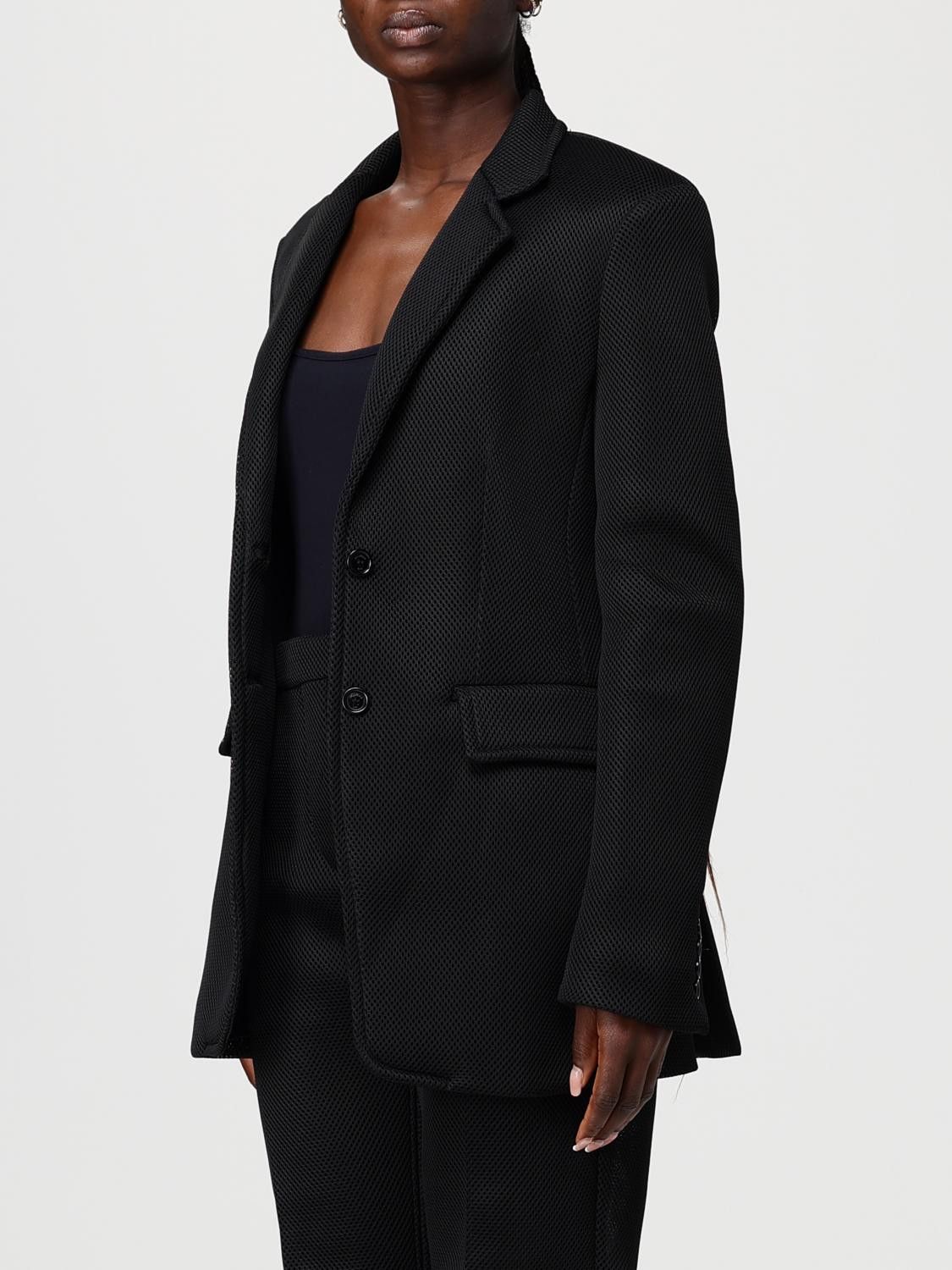 Max Mara Max Mara Jacket Woman Black Size S / US 4 / IT 40 - 4 Thumbnail