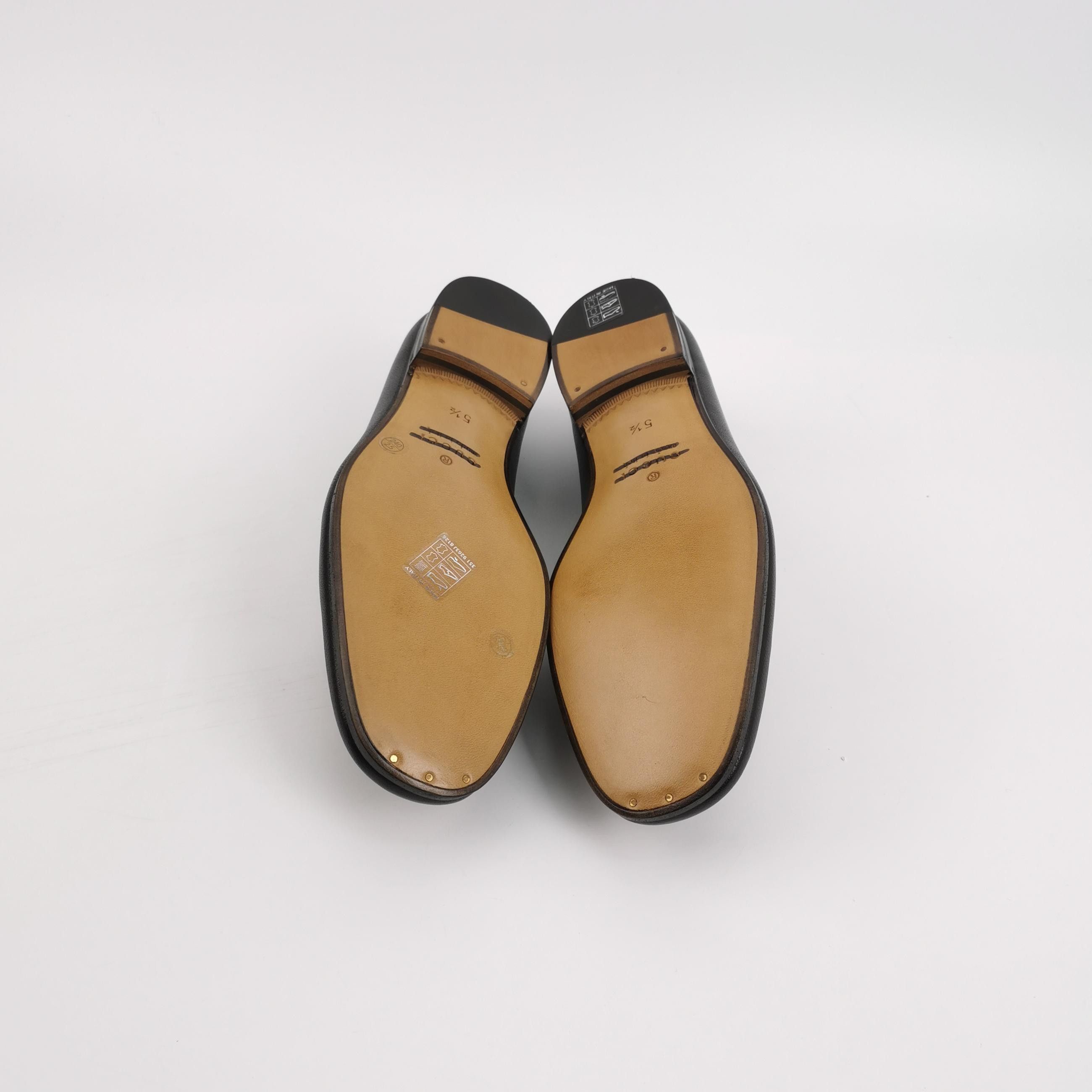 Gucci Gucci Horsebit Leather Loafers Size 39.5 Size US 6 / EU 39 - 6 Thumbnail